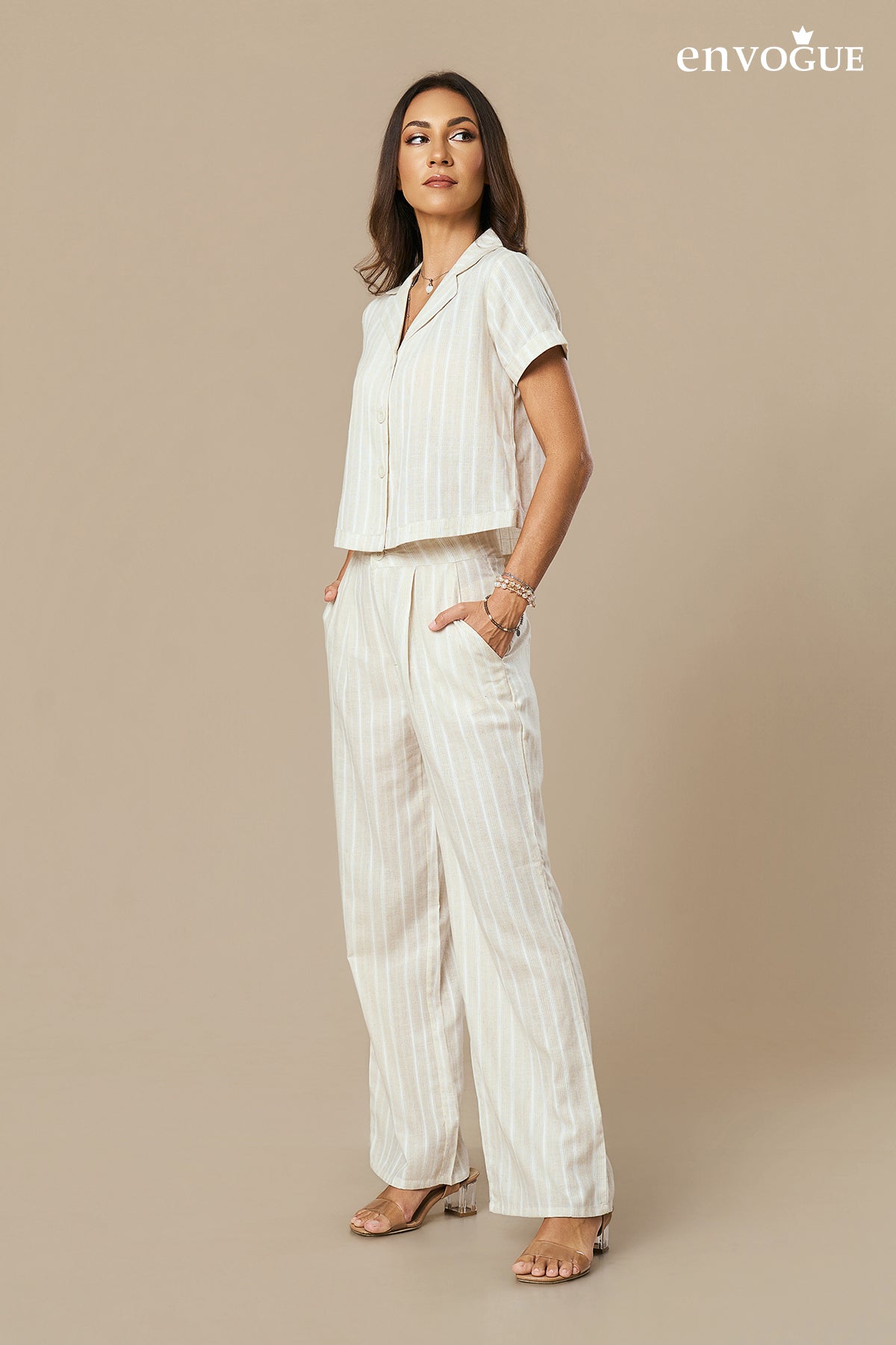 ENVOGUE Women's Formal Trousers