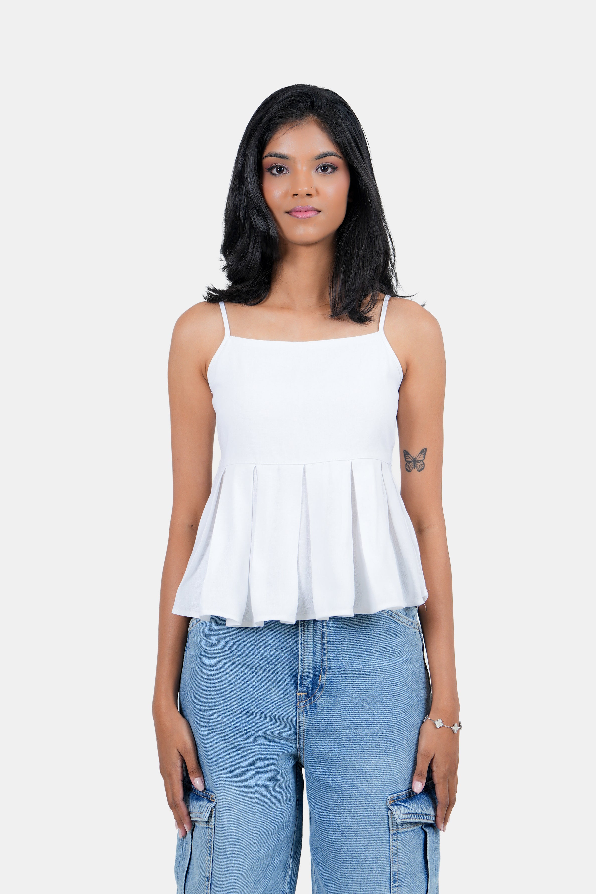Modano Women's Sleeveless Top - Casual Wear