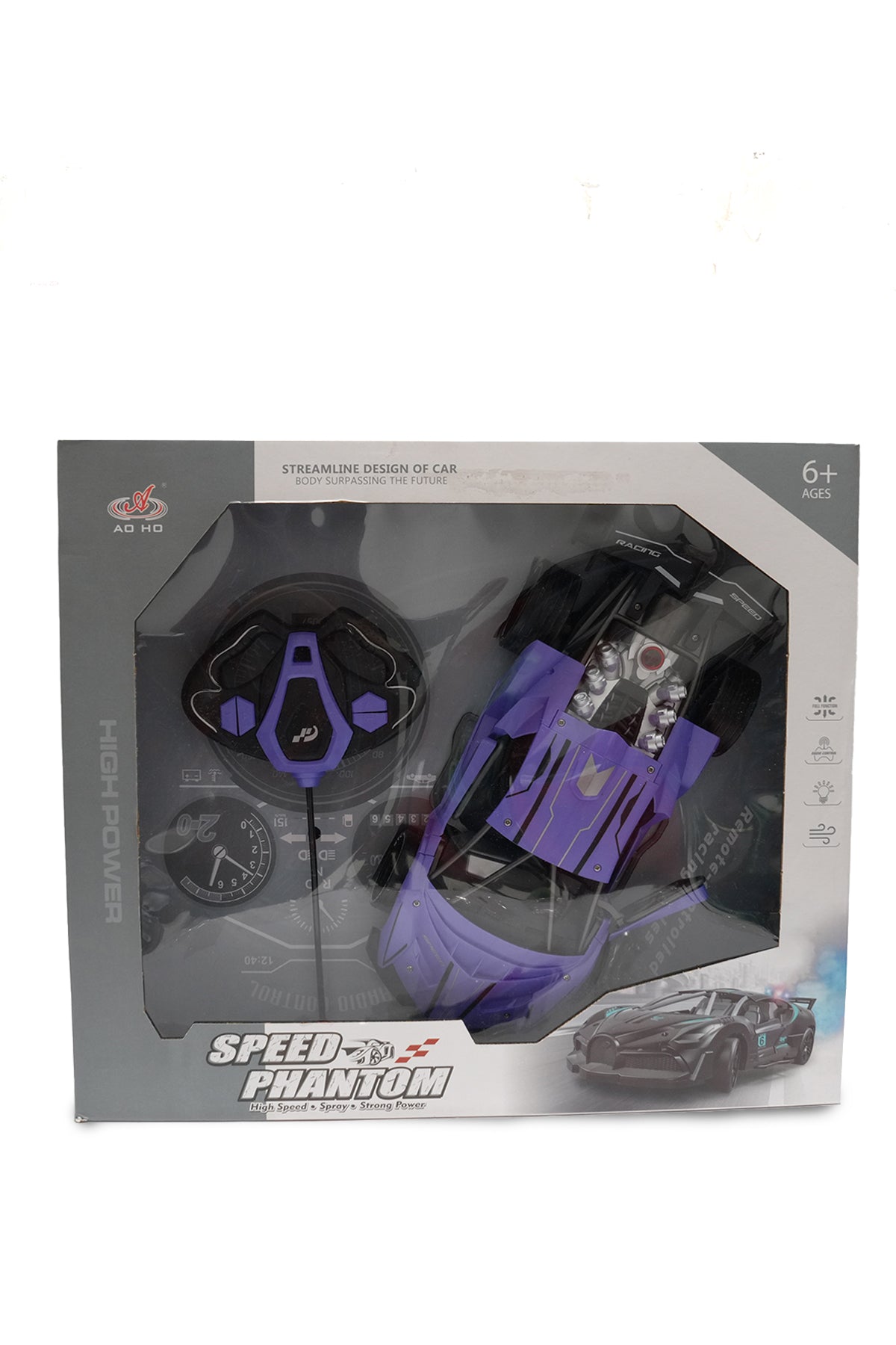 Speed Phantom Remote Control Spray Car