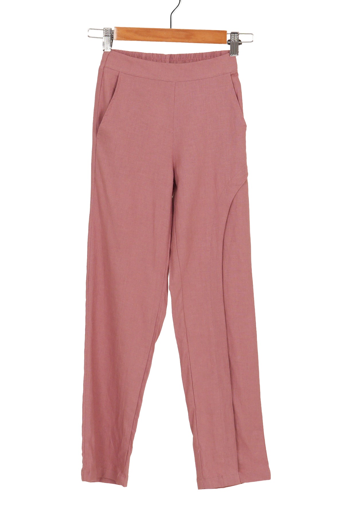 Tween Kids Girls Casual Linen Pant