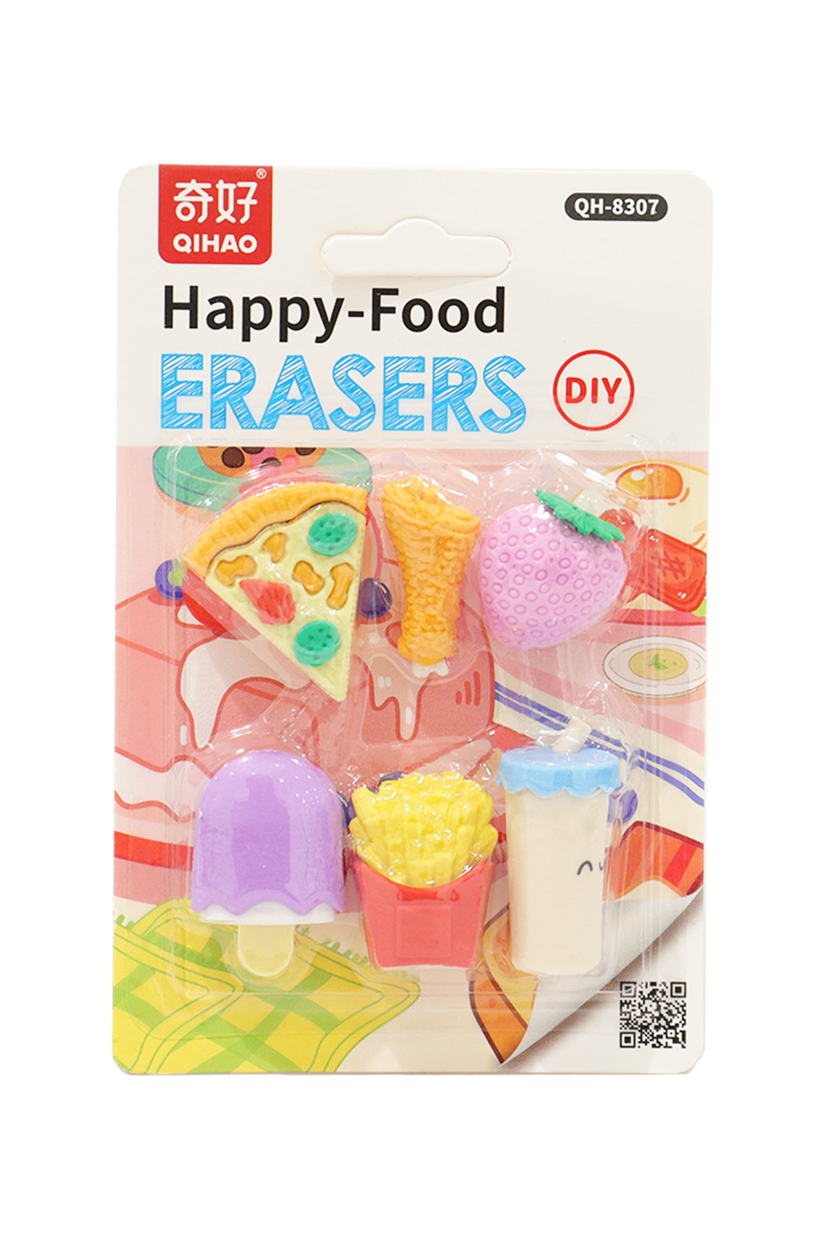 Food Erasers Set