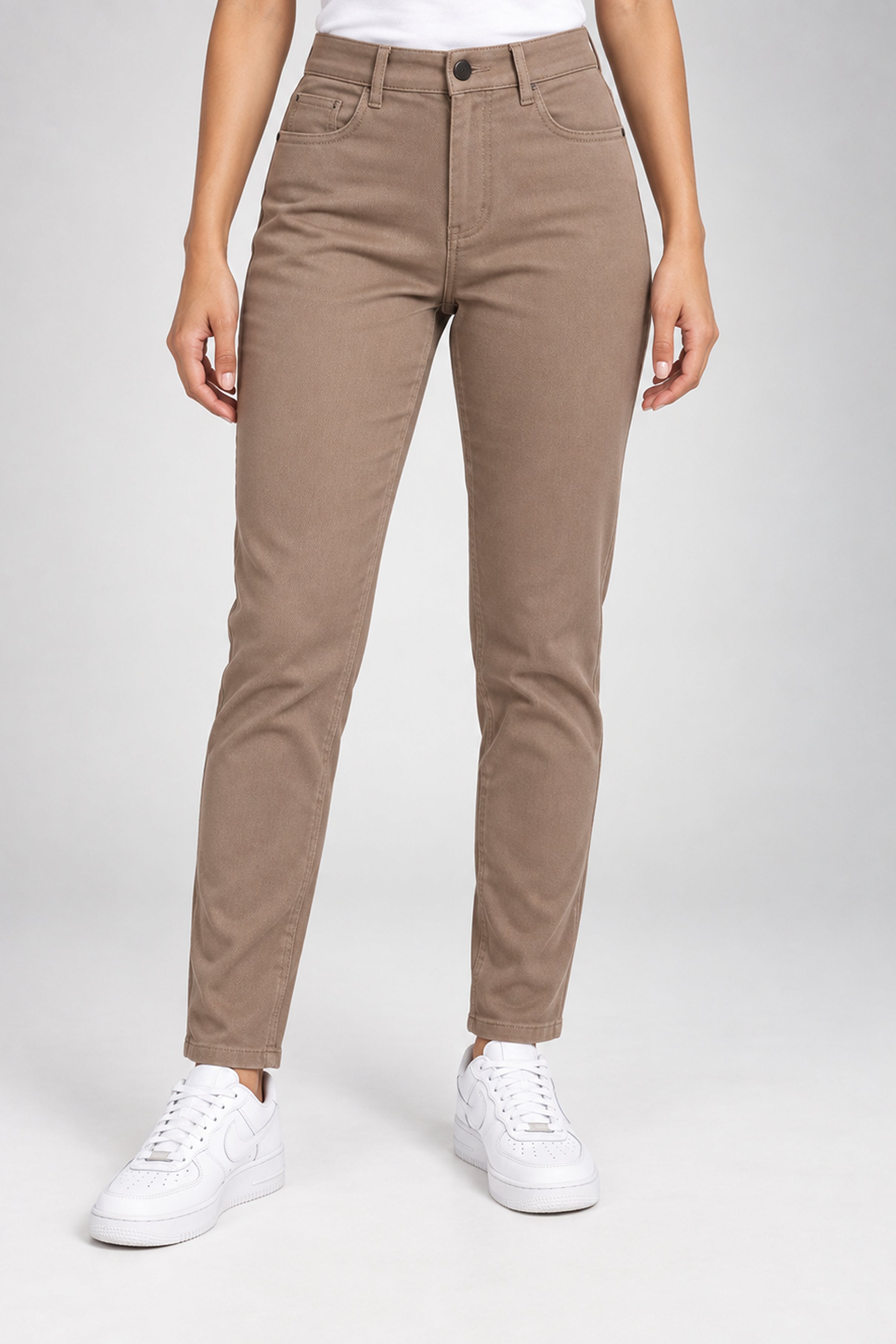 MODANO Women’s Casual Jegging - Brown