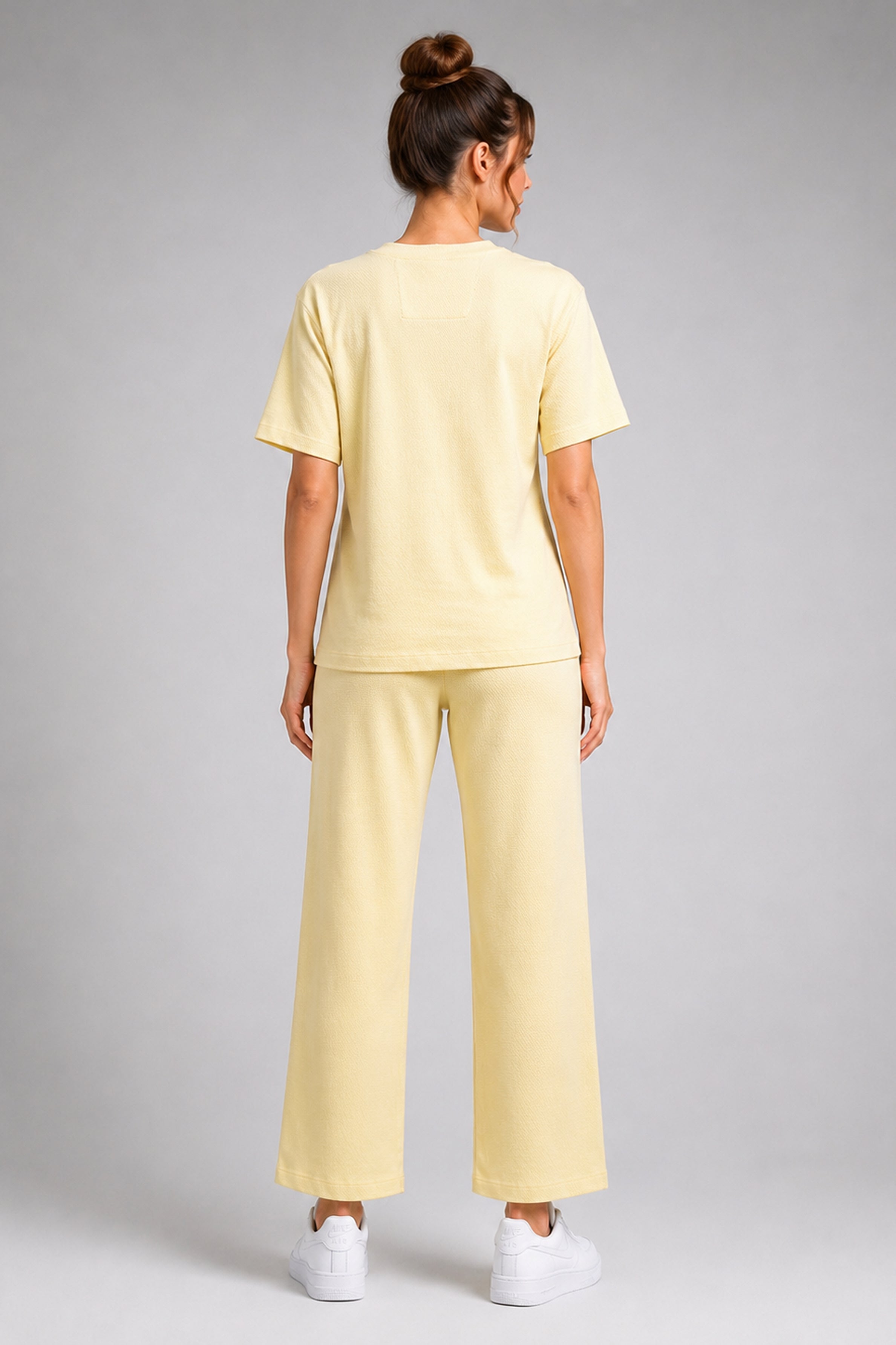 YAWN Women's Pijama 2Pcs Set - Yellow