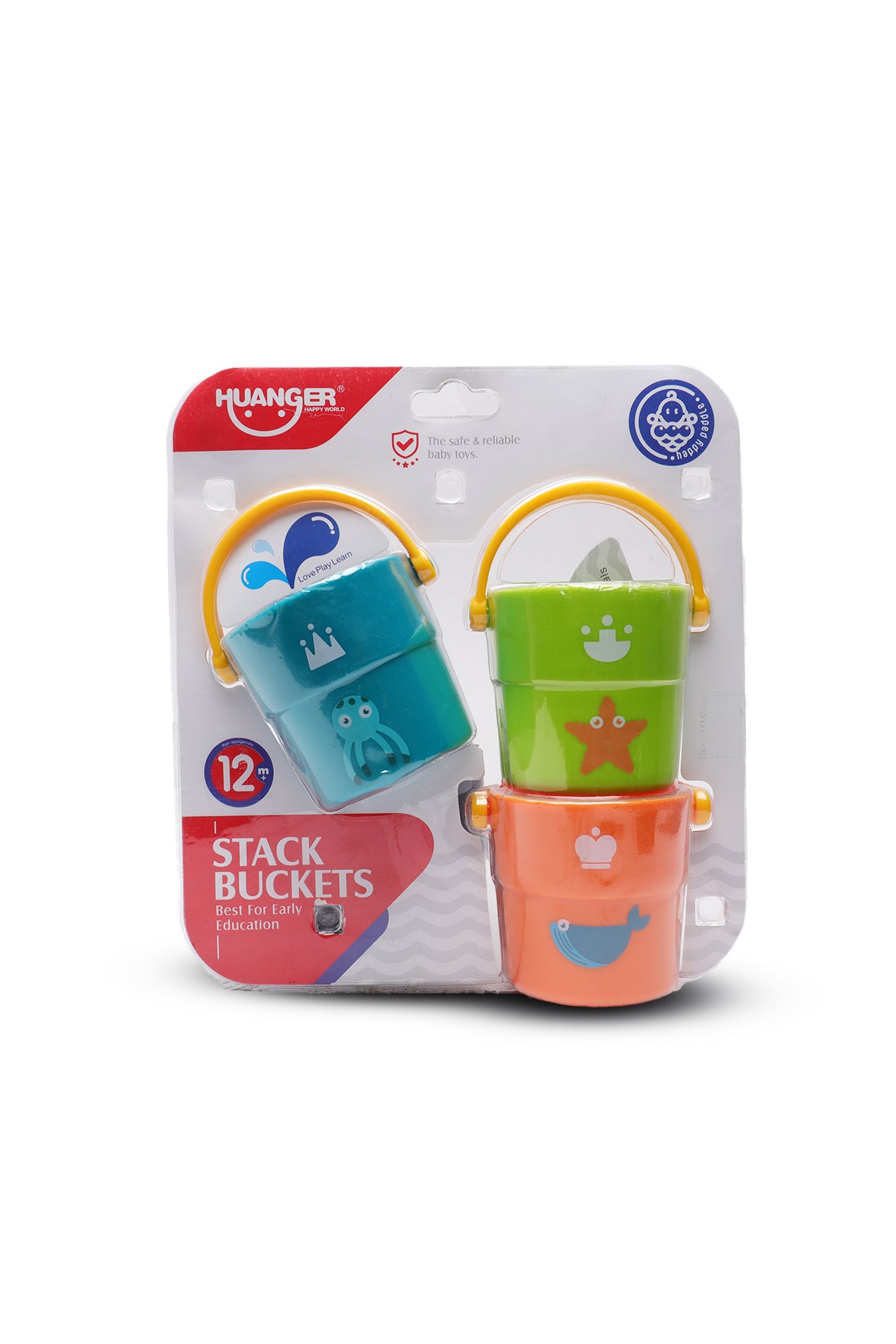 Huanger Baby Stack Buckets Activity Set