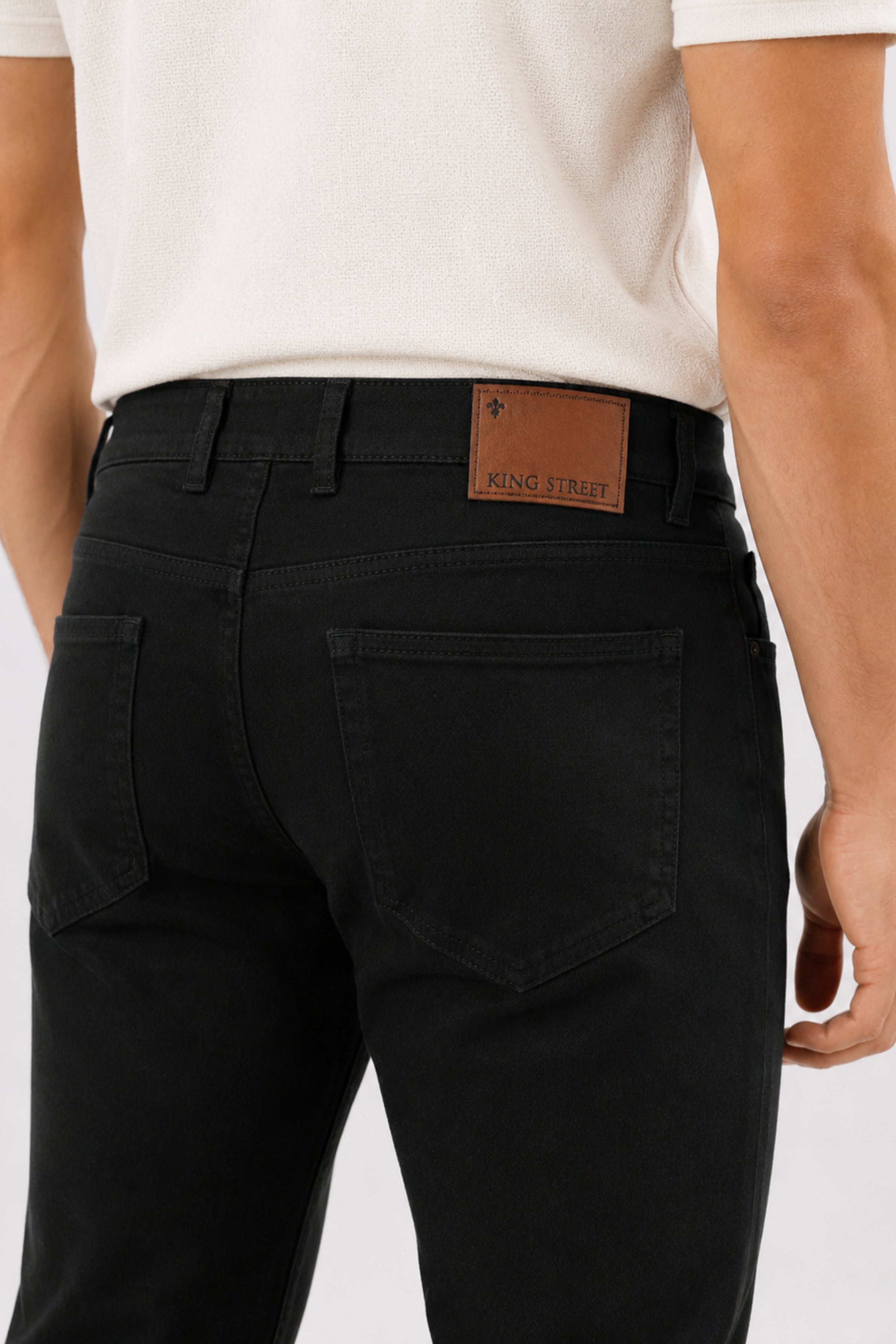 KINGS STREET Men’s POLO Tees - Off White