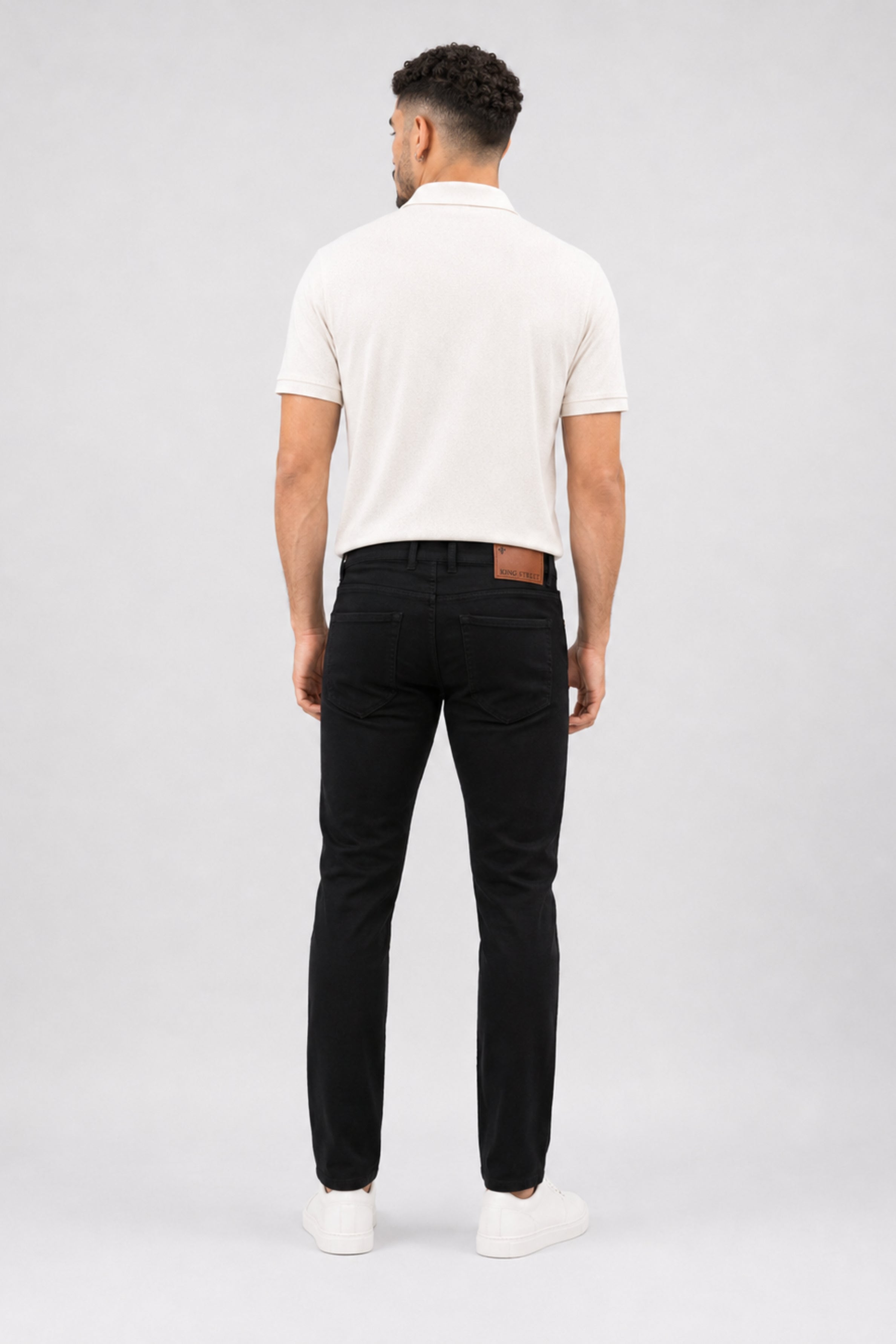 KINGS STREET Men’s POLO Tees - Off White