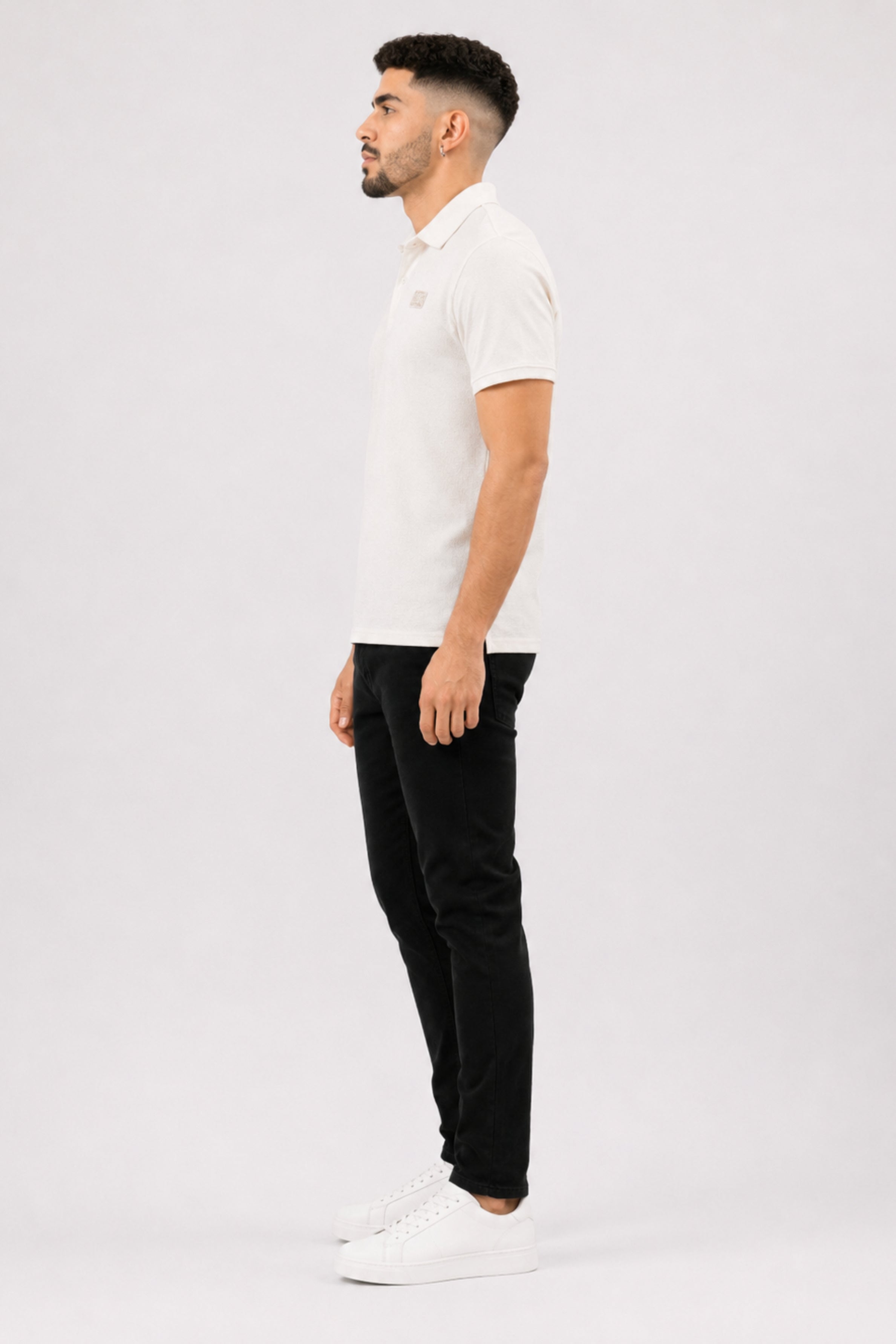 KINGS STREET Men’s POLO Tees - Off White