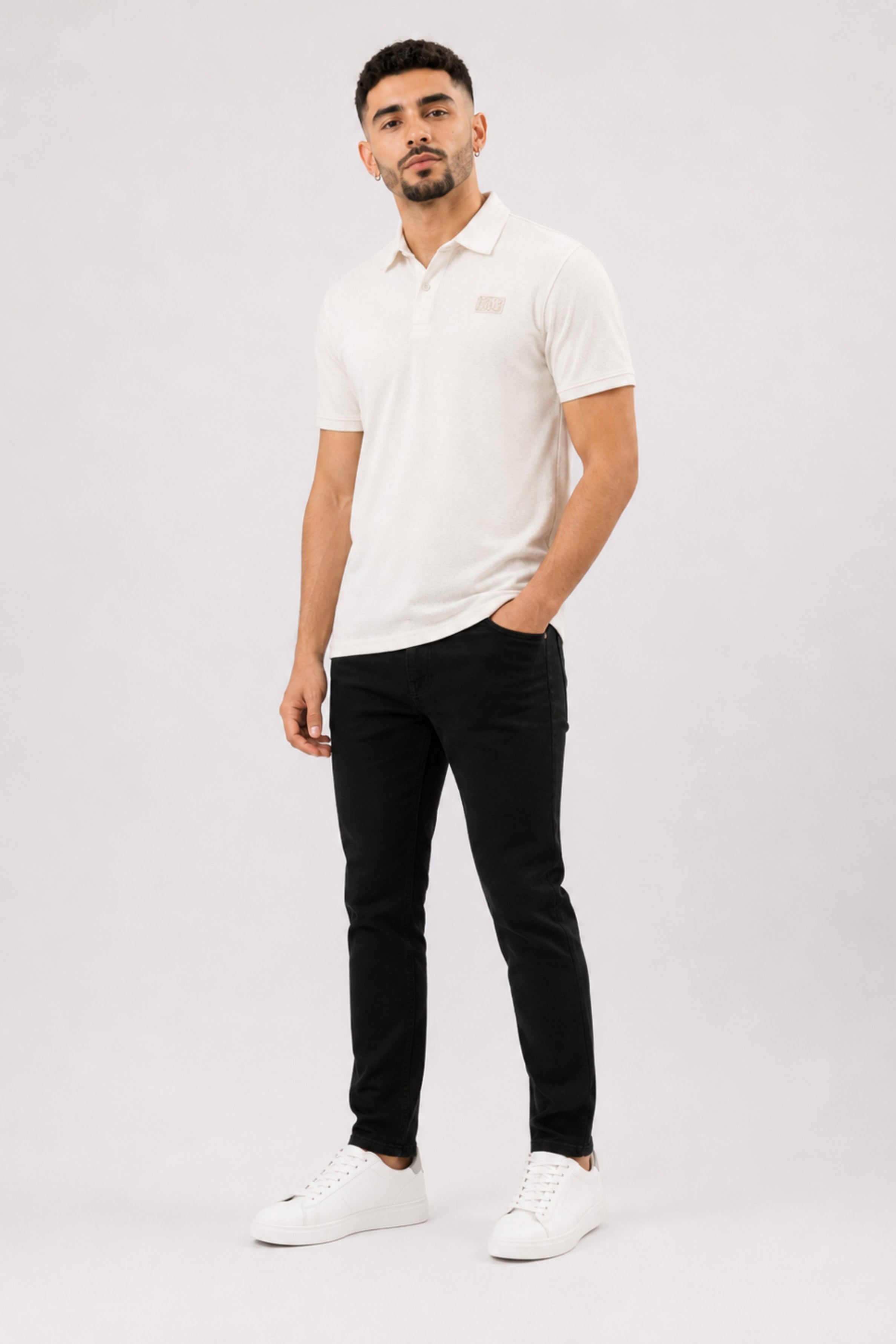 KINGS STREET Men’s POLO Tees - Off White
