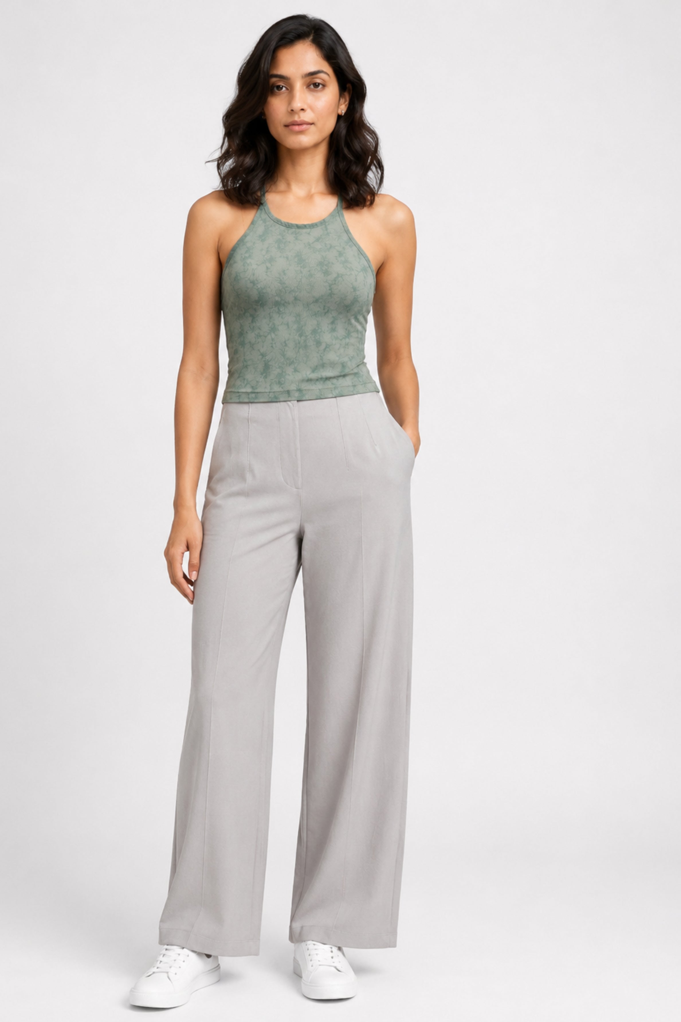 MODANO Casual Top - Olive