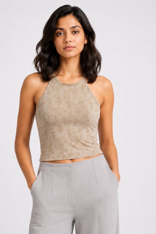 MODANO Casual Top - Sand