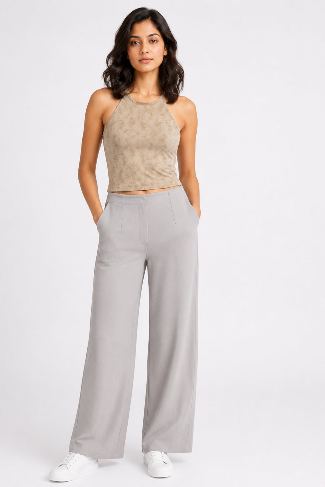 MODANO Casual Top - Sand