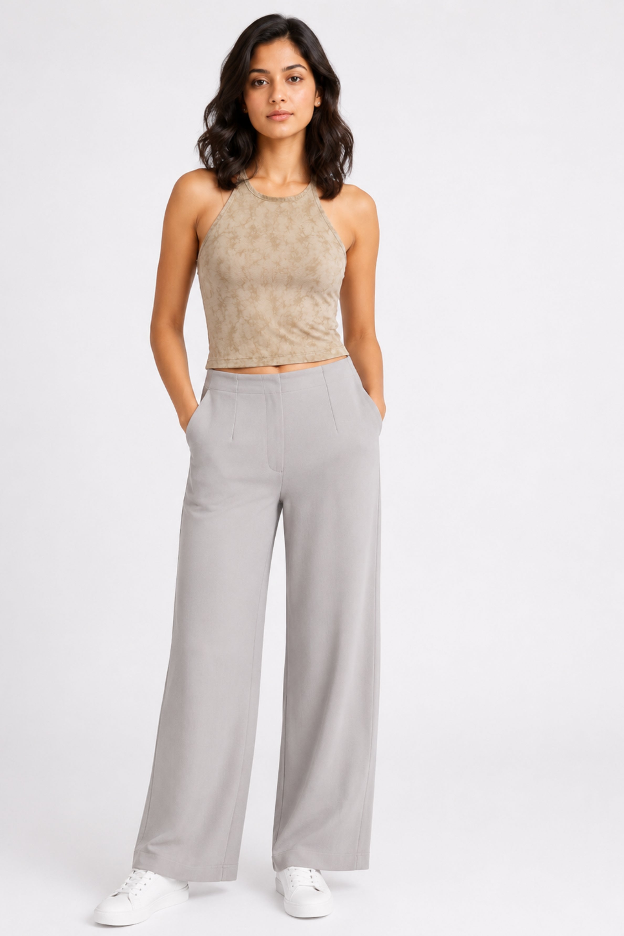 MODANO Casual Top - Sand
