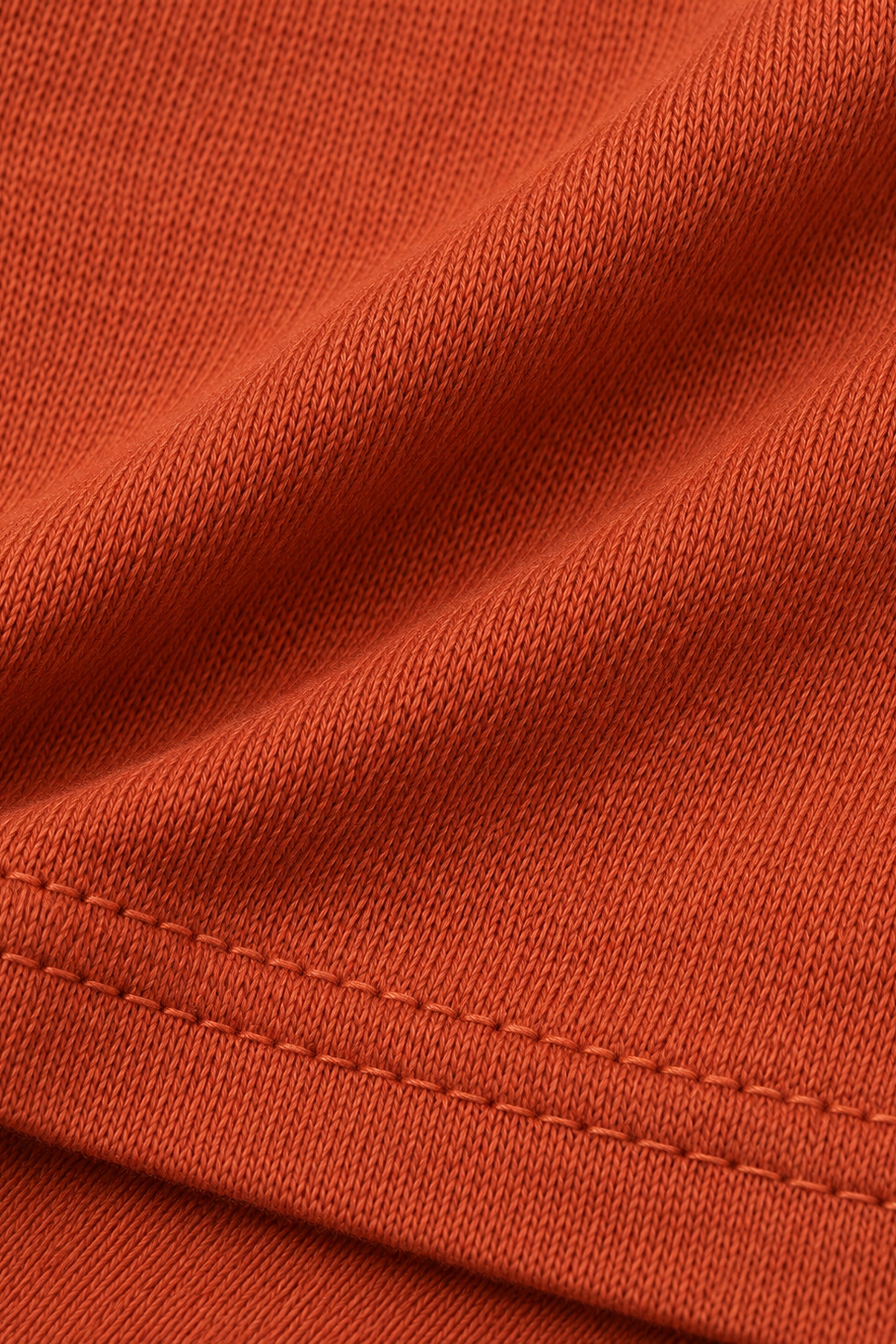 LOLI Women's Crew Neck Regular Tees - Orange