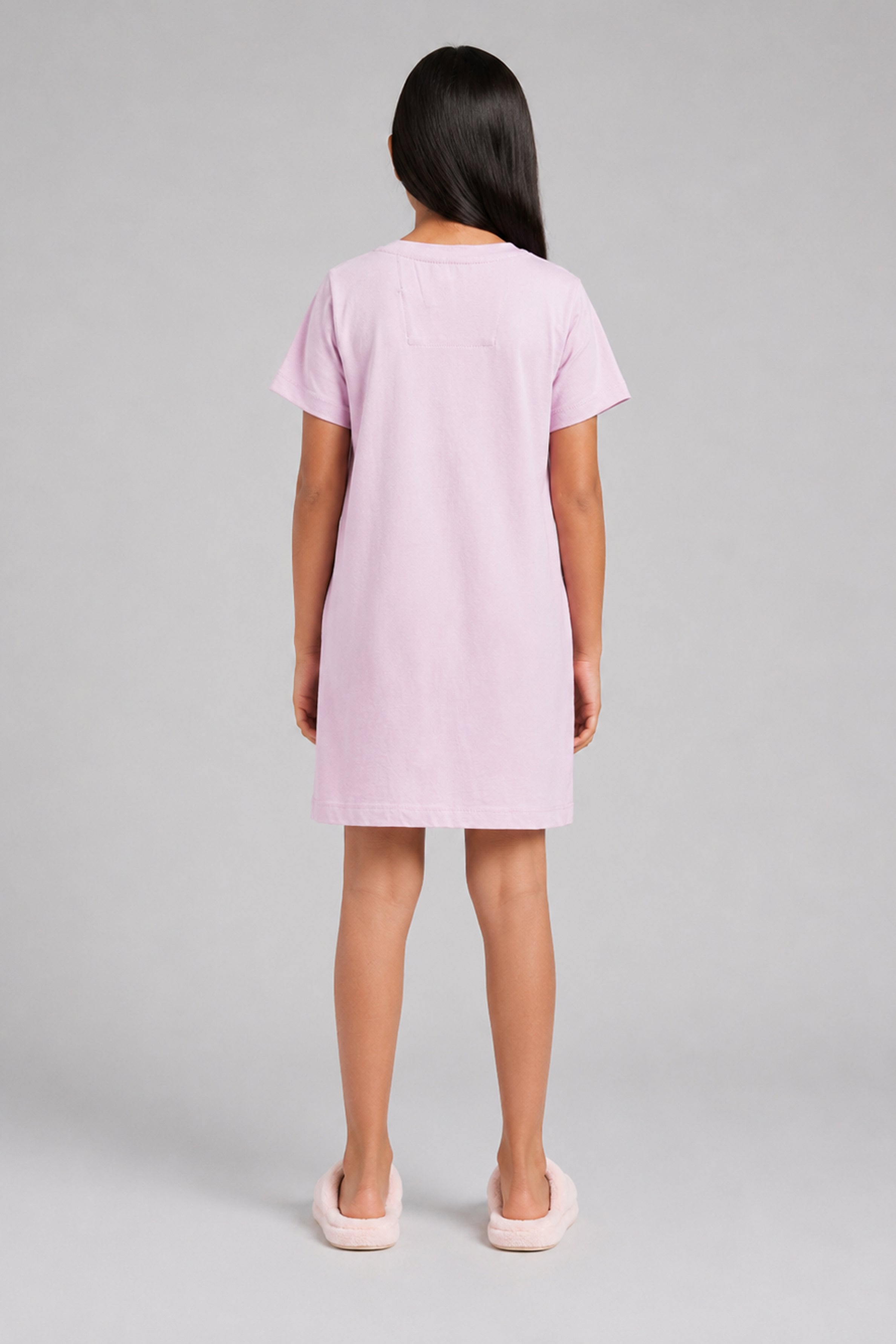 YAWN Kids Girls Night Dress - Pink