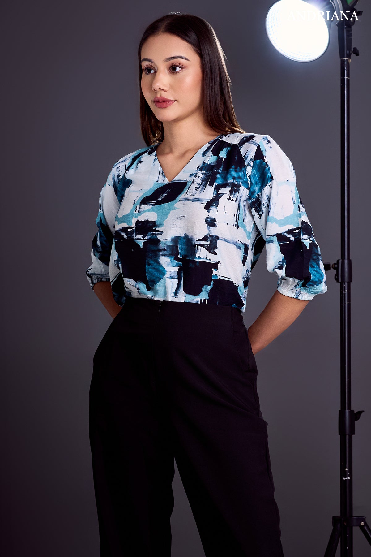 Andriana FORMALITE Women's Office Top