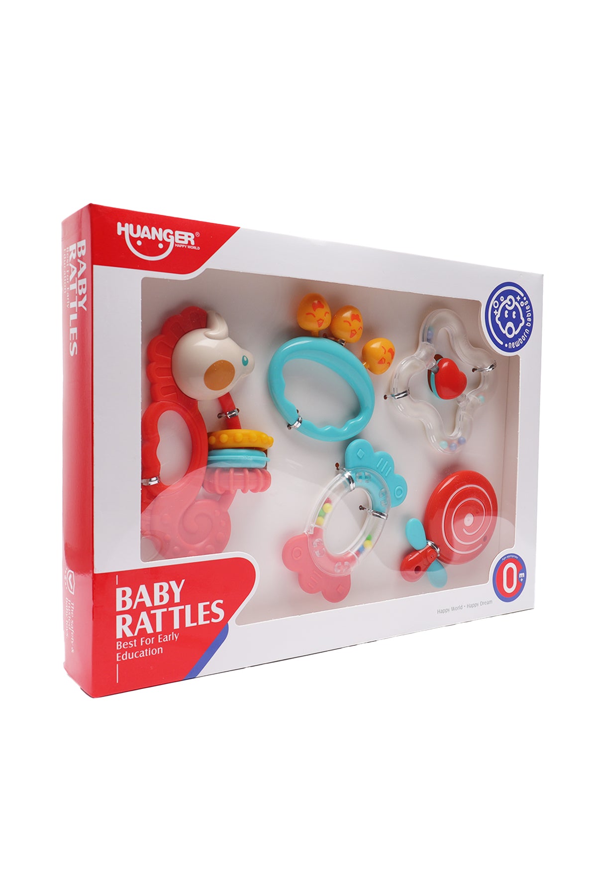 Huanger Baby Rattle Toys (5Pcs)