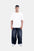 Hustle Men's Crew Neck T-Shirt - Khaki, White & Dark Green