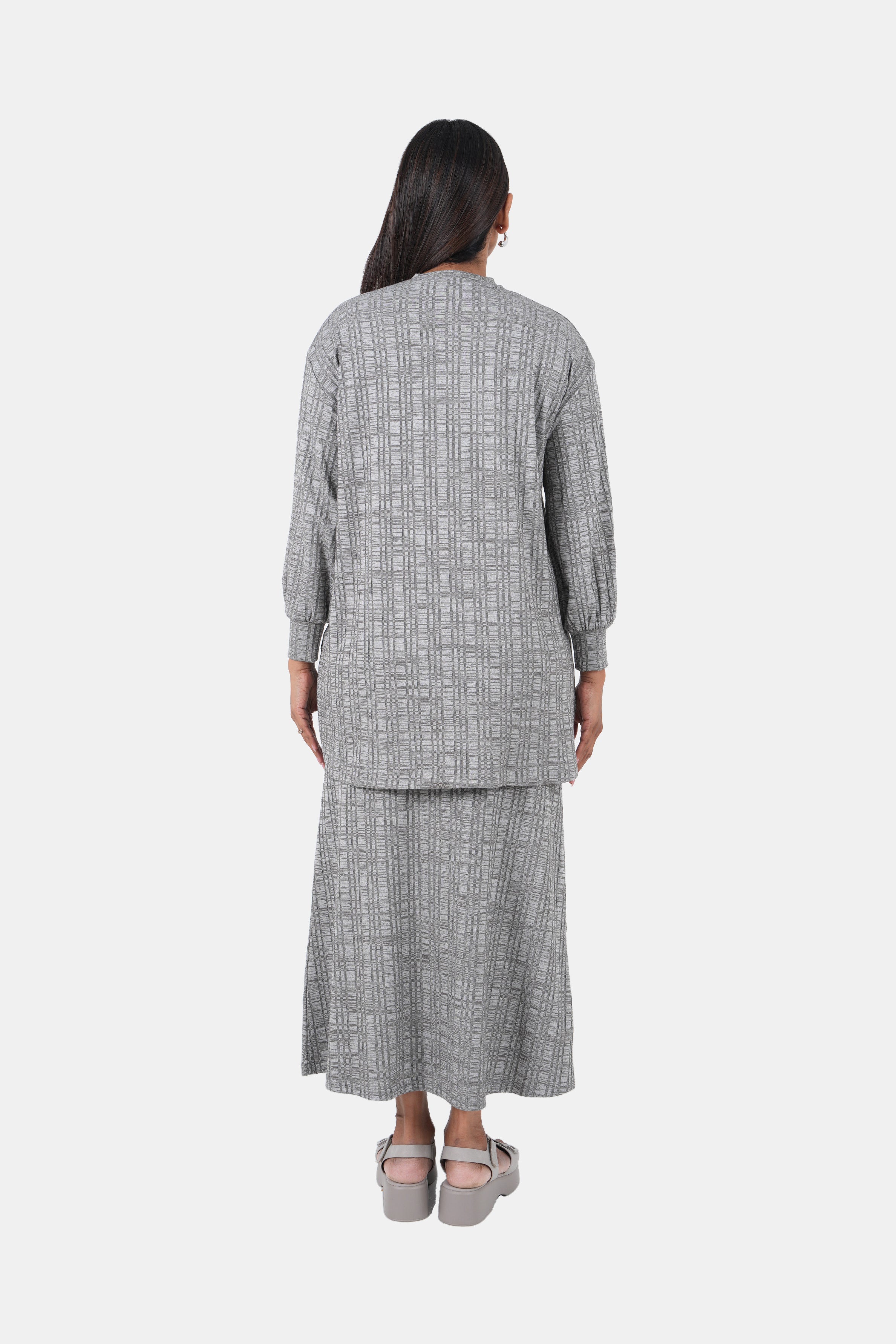 Hada SCENE Women's Luxe Street Plain Long Sleeve Top