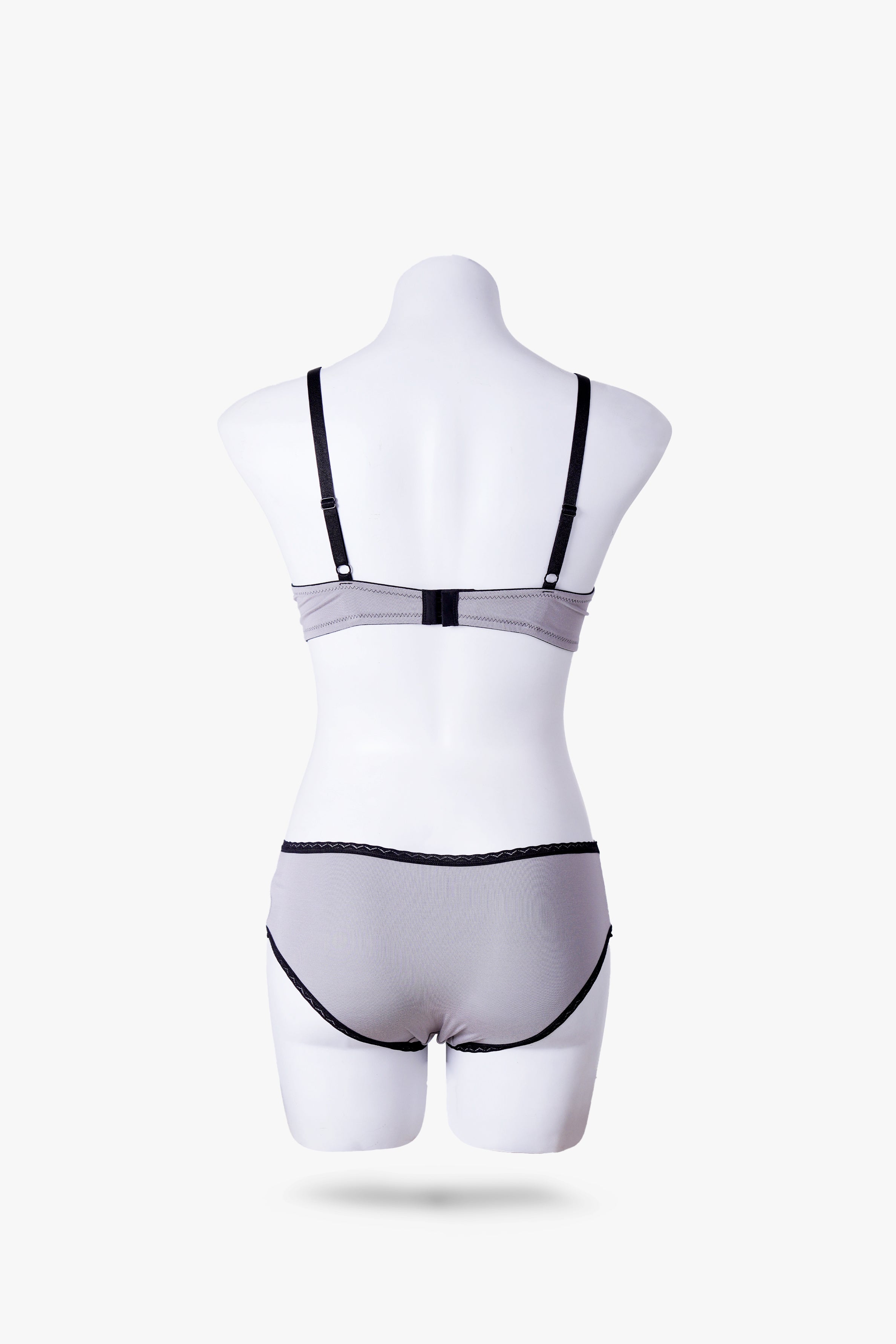 Envogue Grey Marl Bra