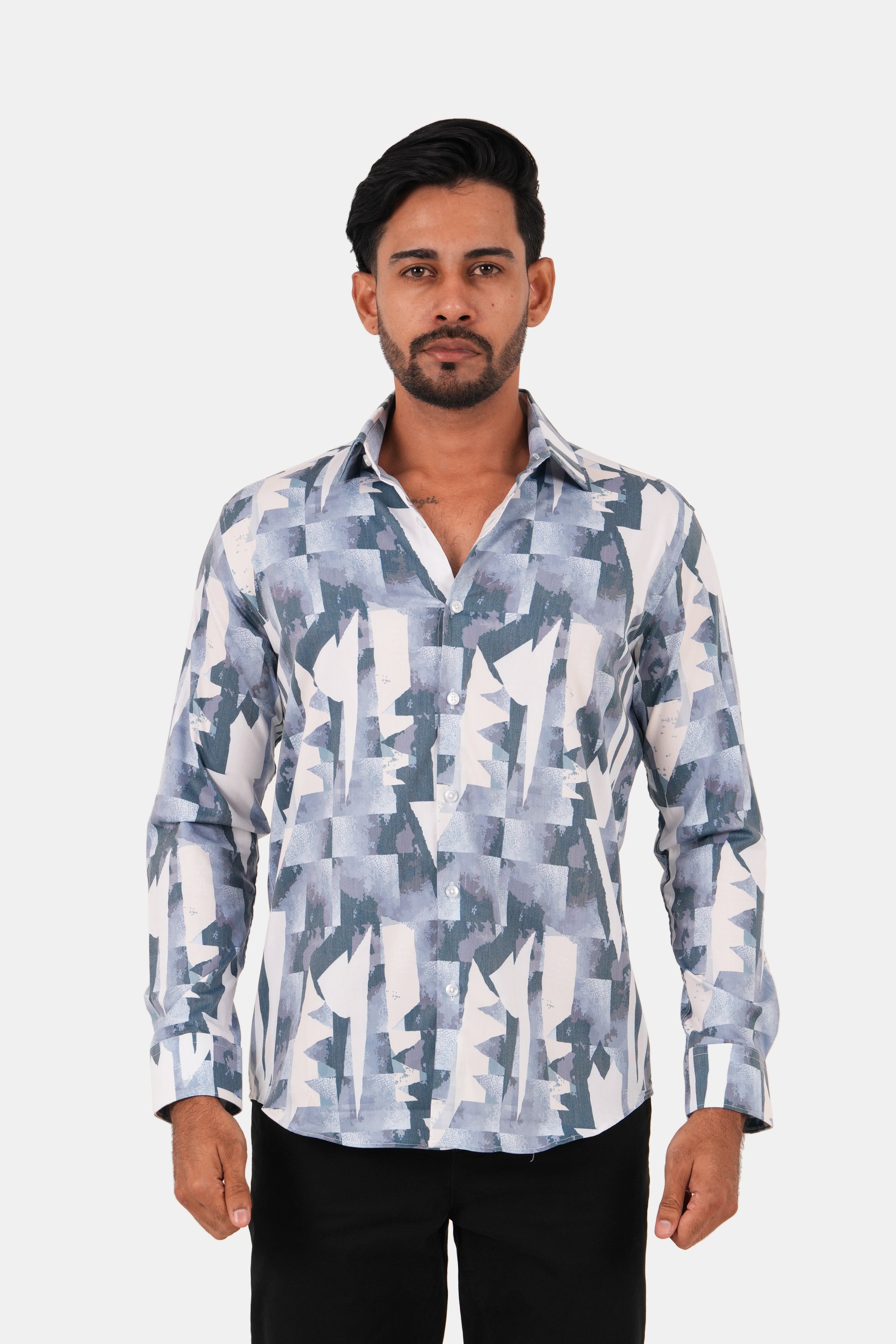 Kingstreet Modern Muse Men's Casual Linen Shirt