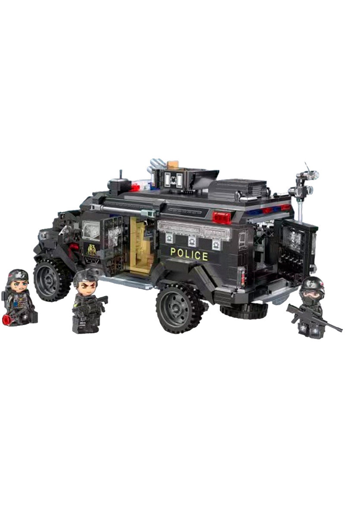 Qman Mine City Police Toy Car