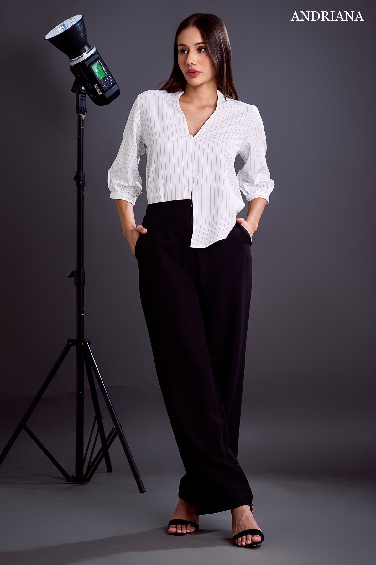 ANDRIANA Women's Formal Blouse