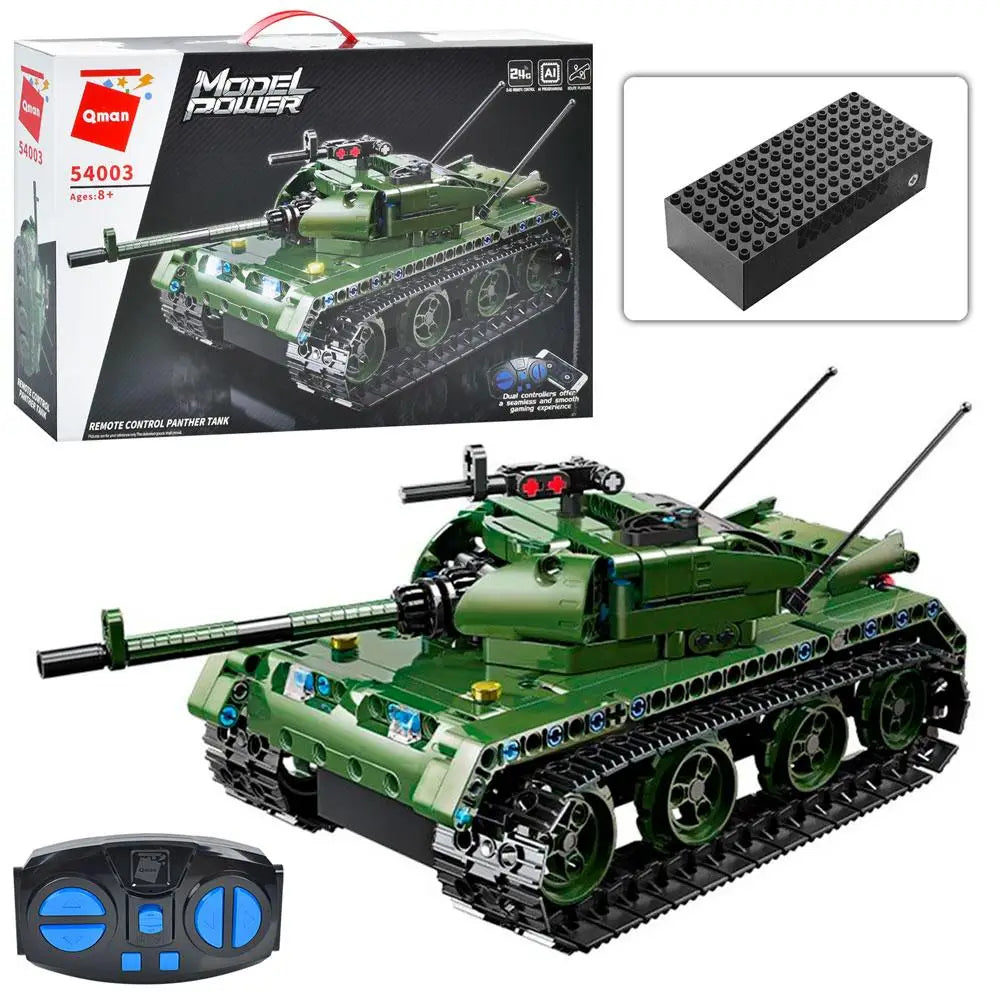 Qman Mine City Remote Control Panther Tank