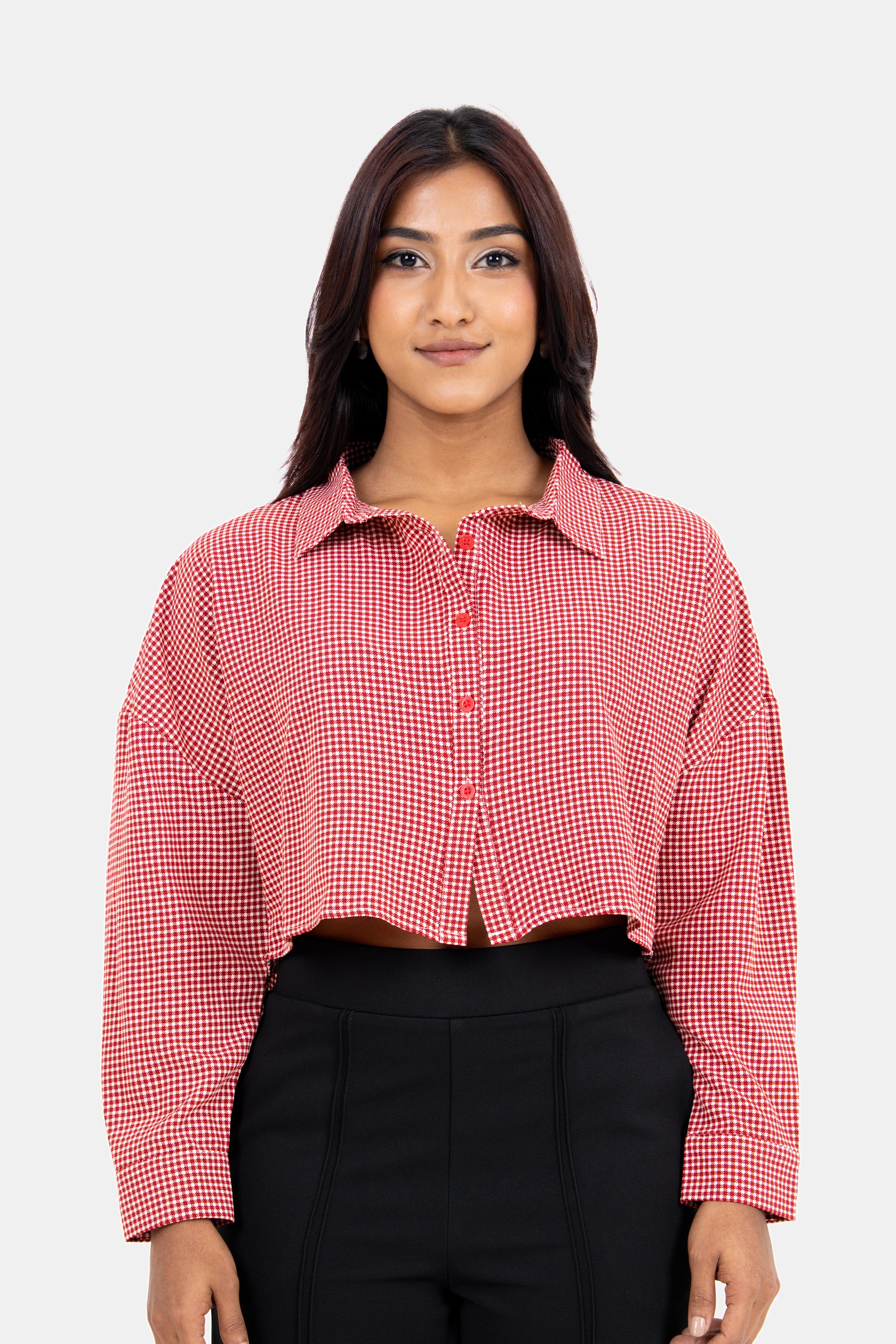 Envogue Grace in Vogue Women's Crop Office Shirt