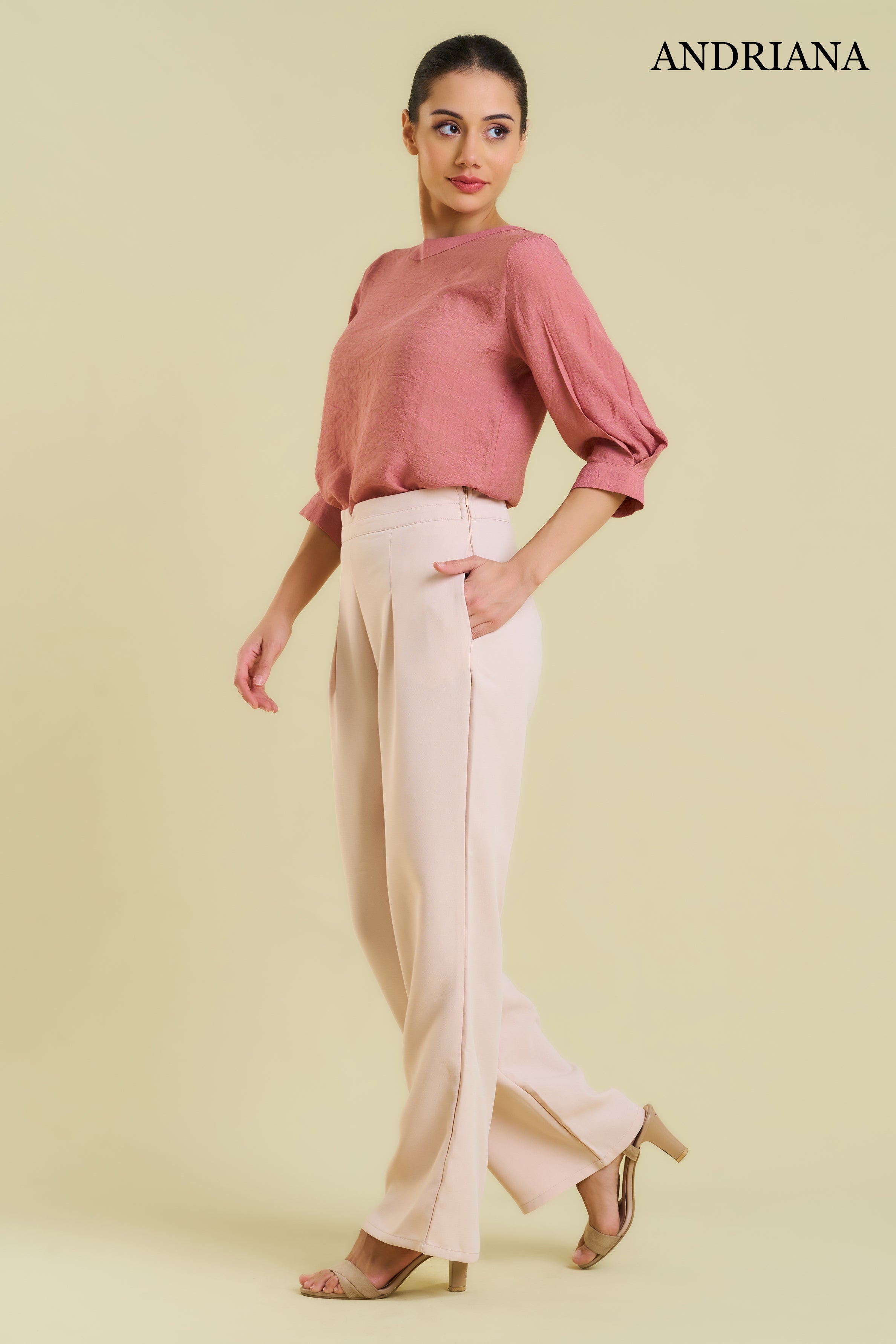 ANDRIANA Women's Formal Blouse