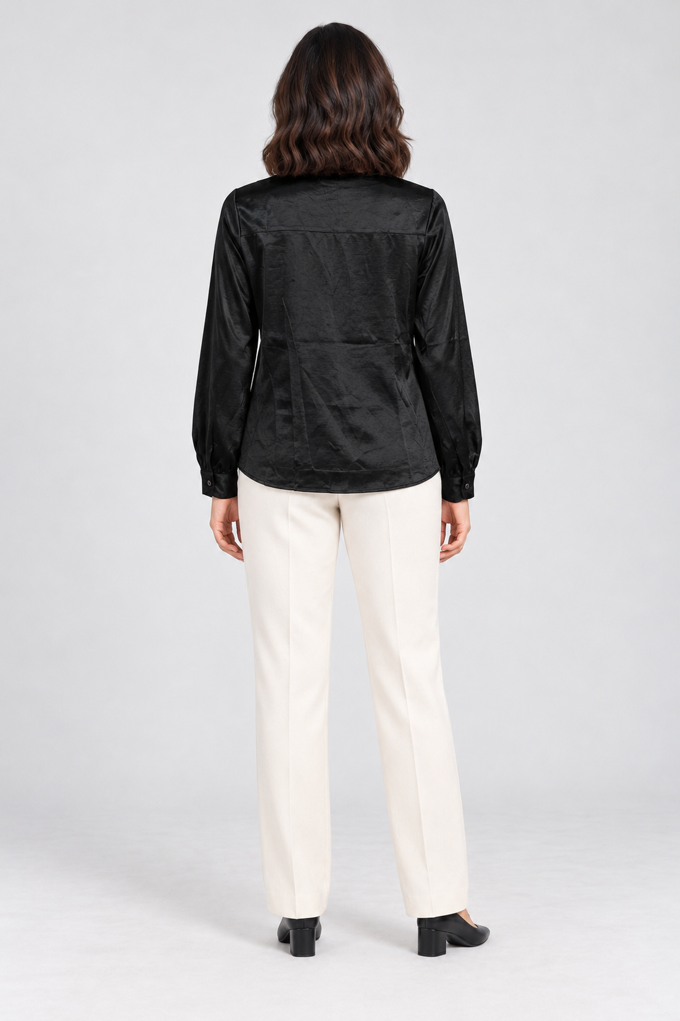 FOREVER 21 Women's Formal Regular Blouse - Black
