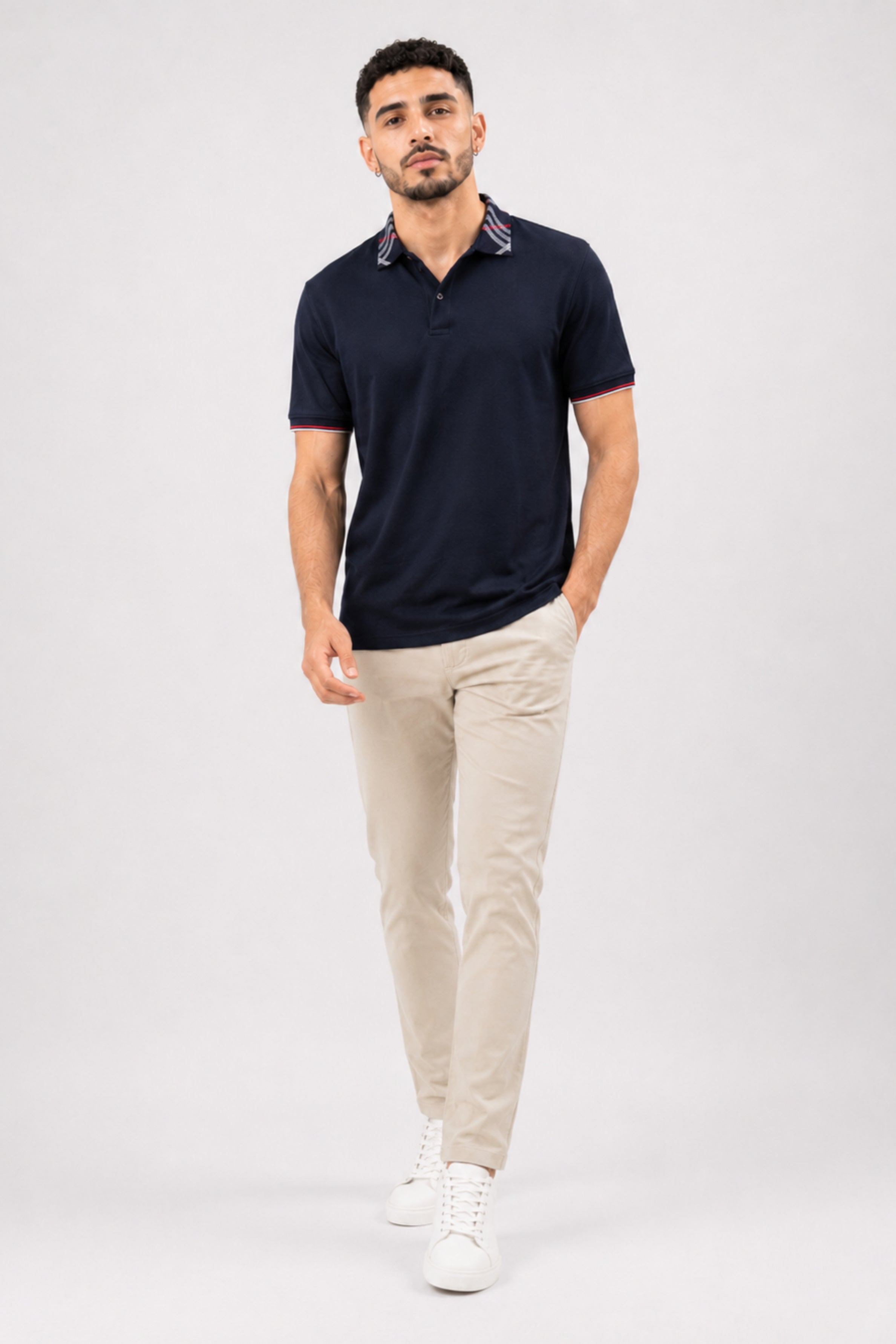 King Street Men’s POLO Tees - Navy