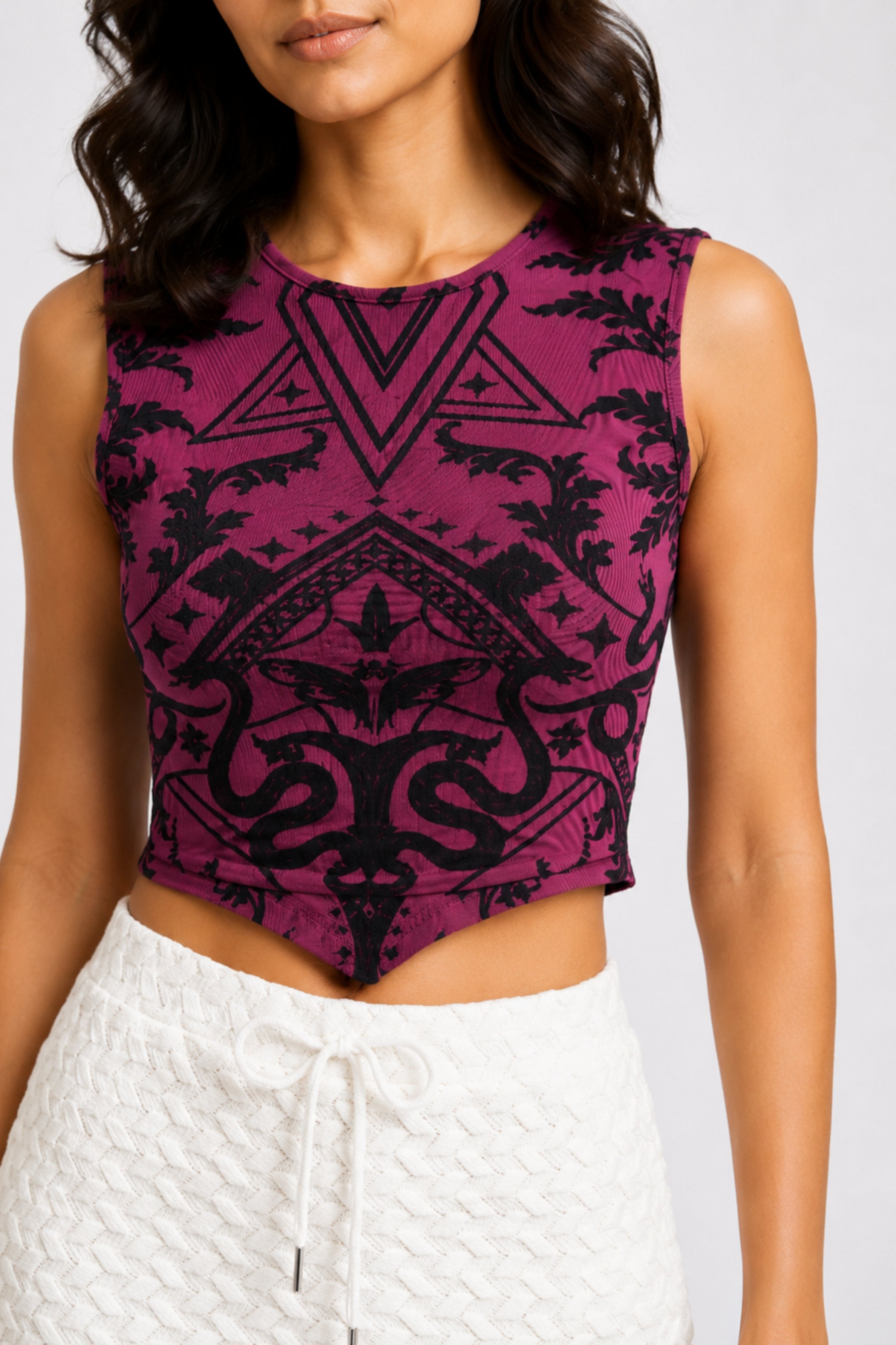 MODANO Sleeveless Party Top - Pink