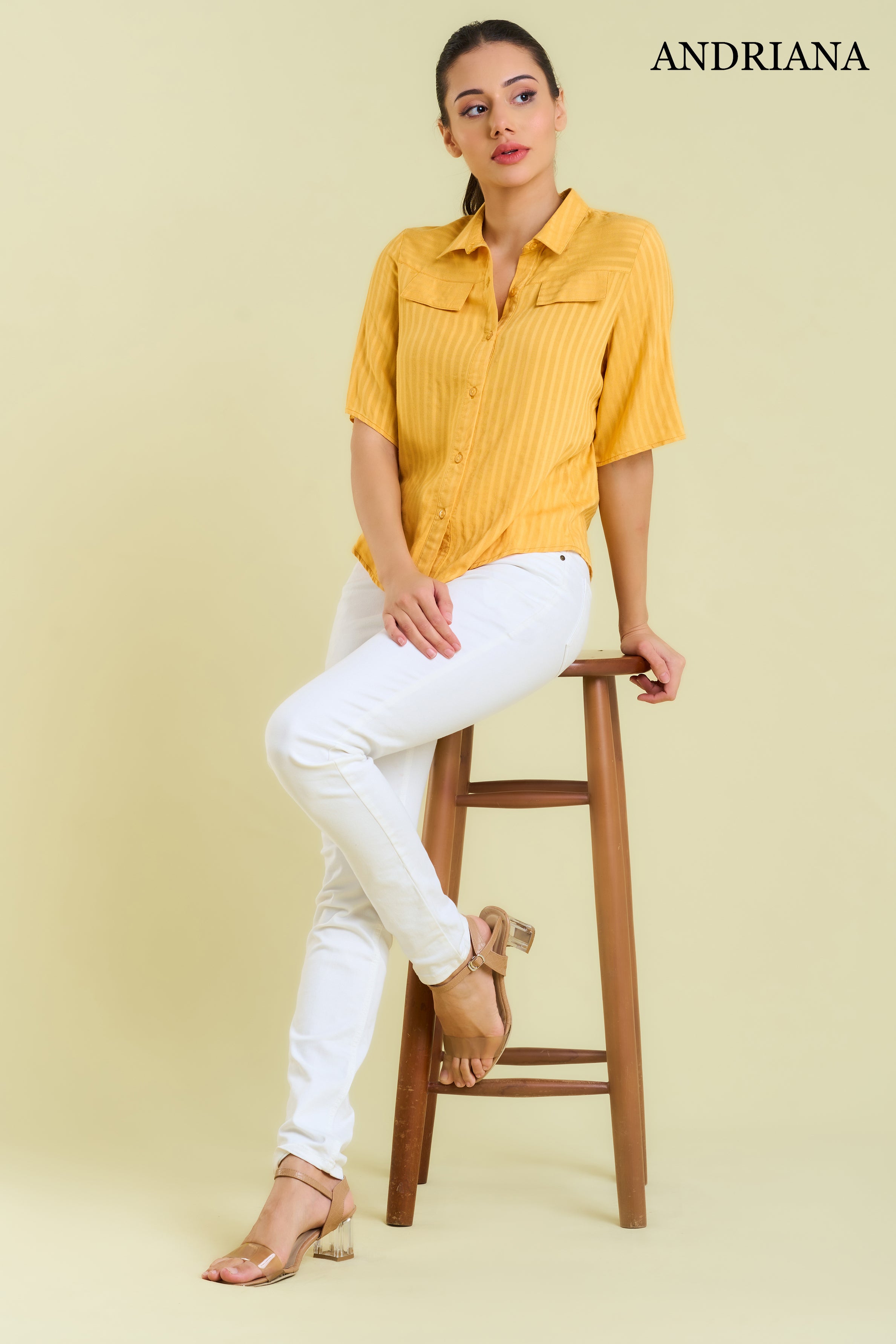 ANDRIANA Women's Formal Blouse