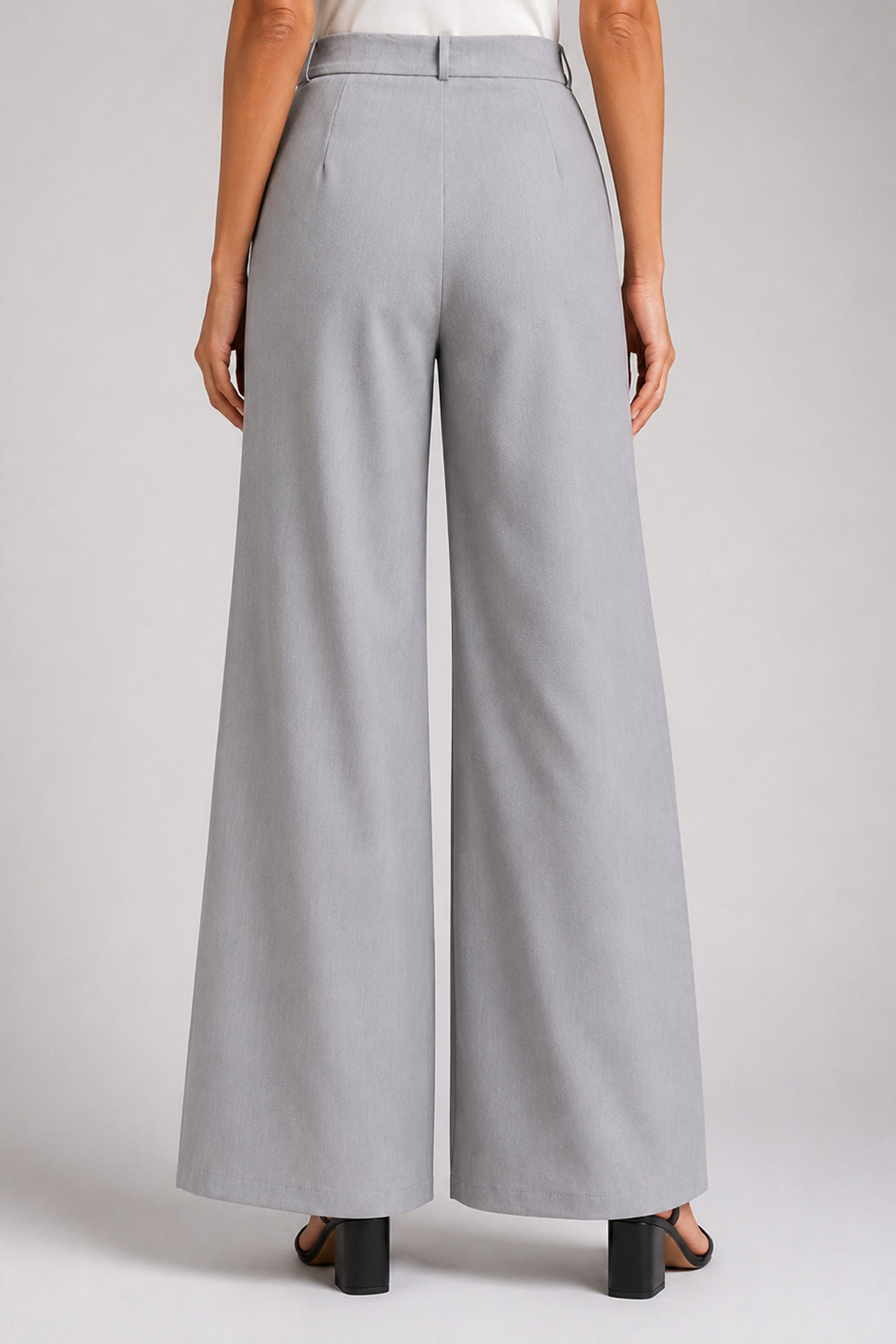 Envogue Forma Wide Leg Pant - Ash