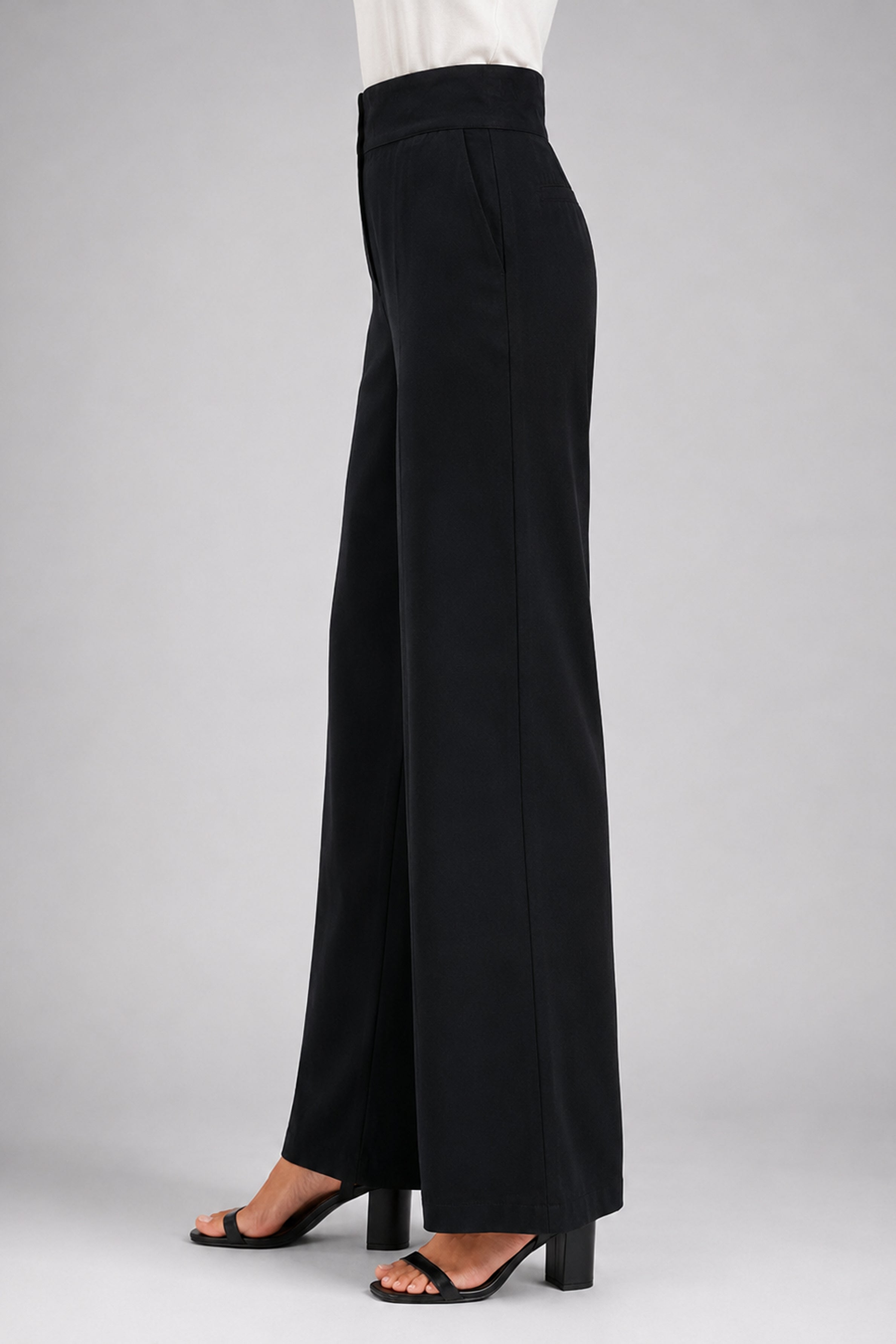 Envogue Forma Wide Leg Pant - Black