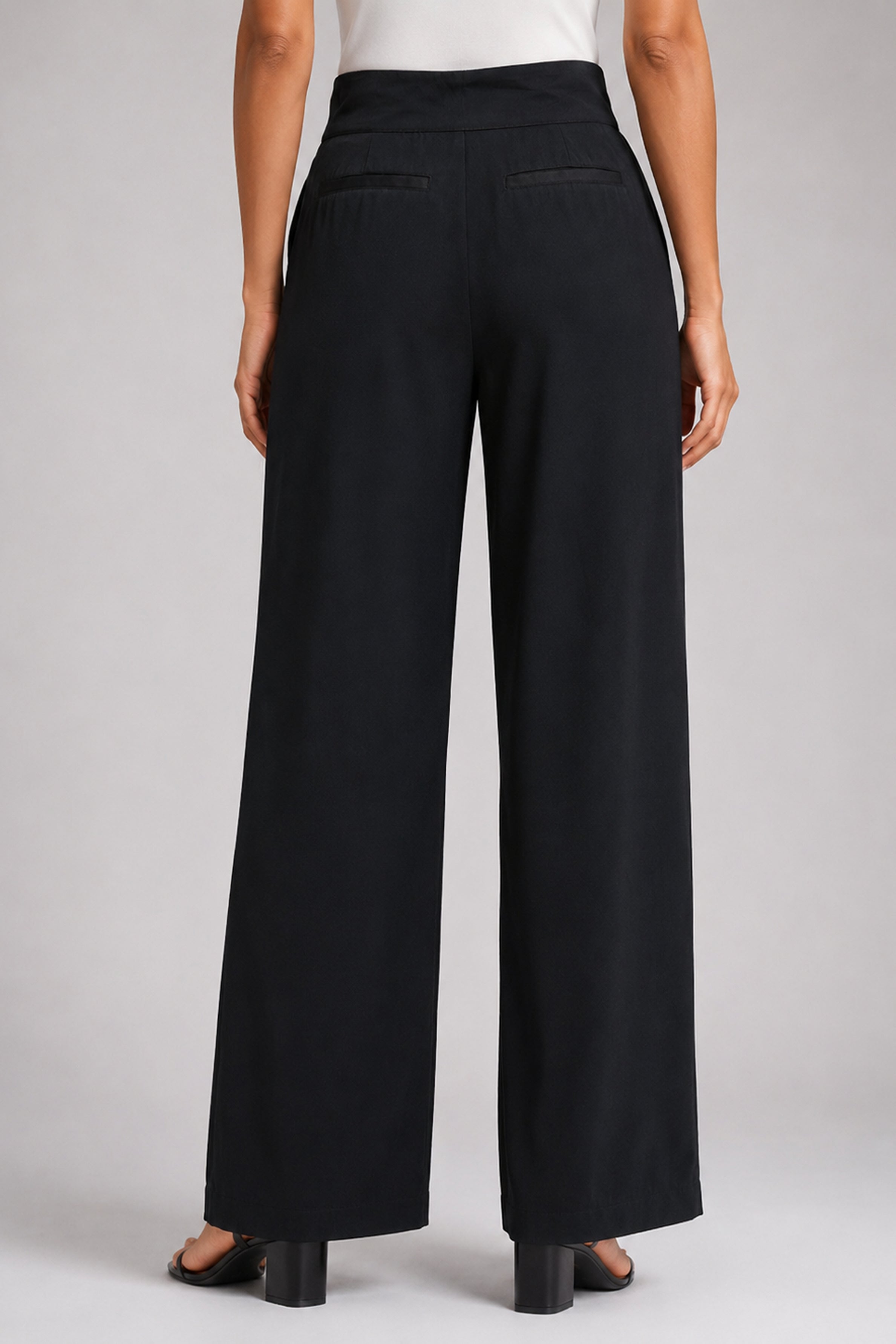 Envogue Forma Wide Leg Pant - Black