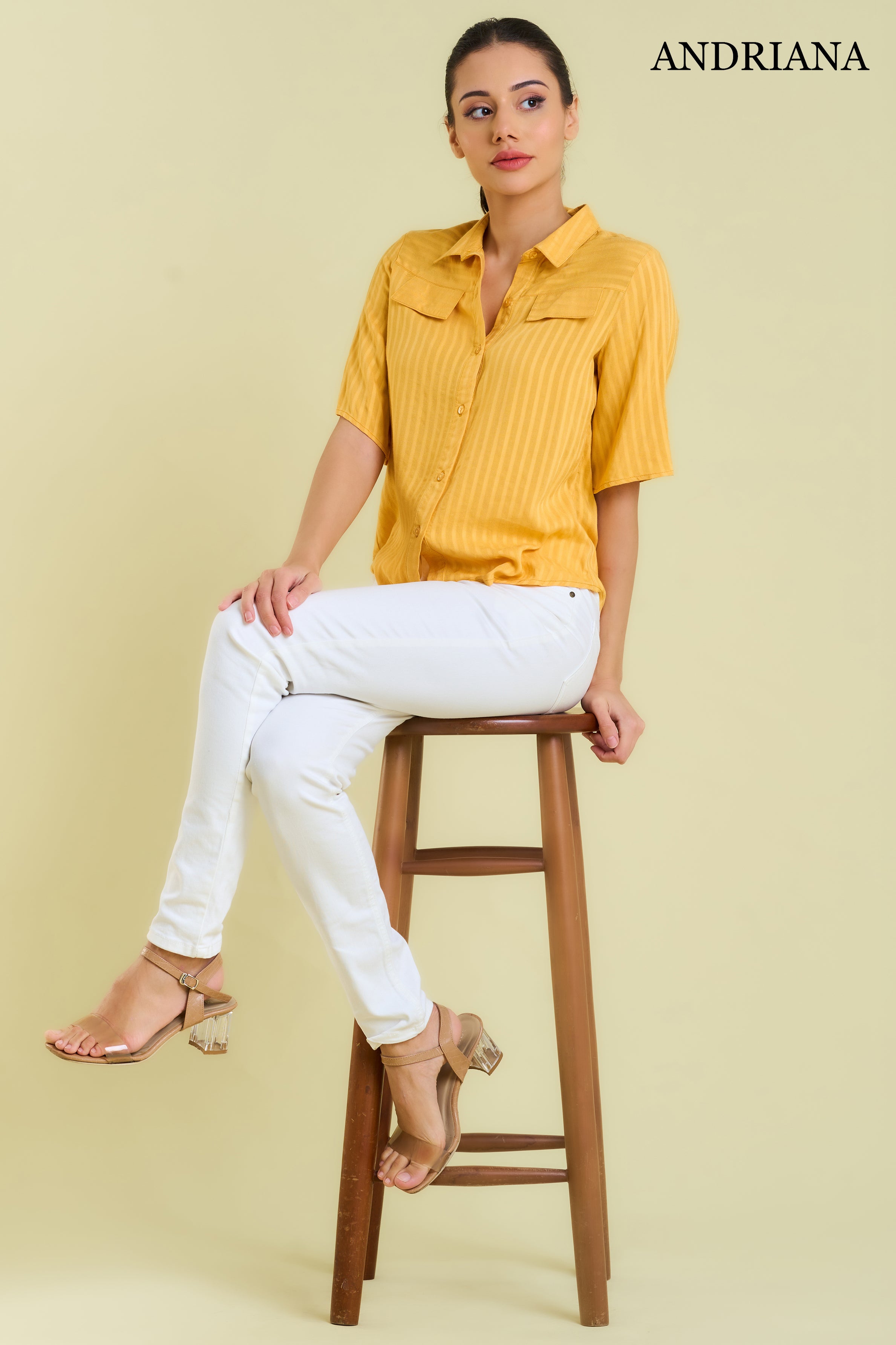 ANDRIANA Women's Formal Blouse