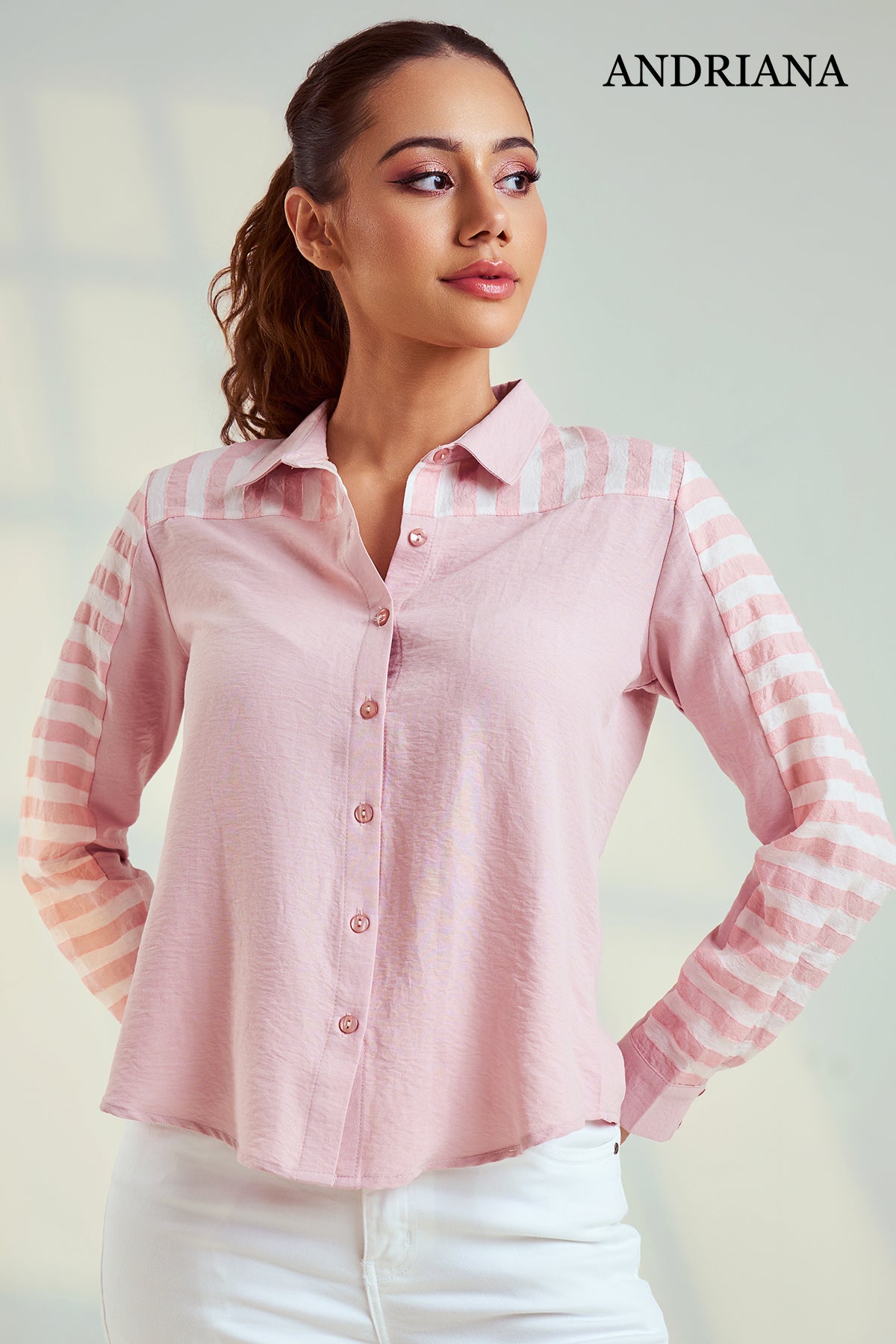 Andriana Women's Office Blouse