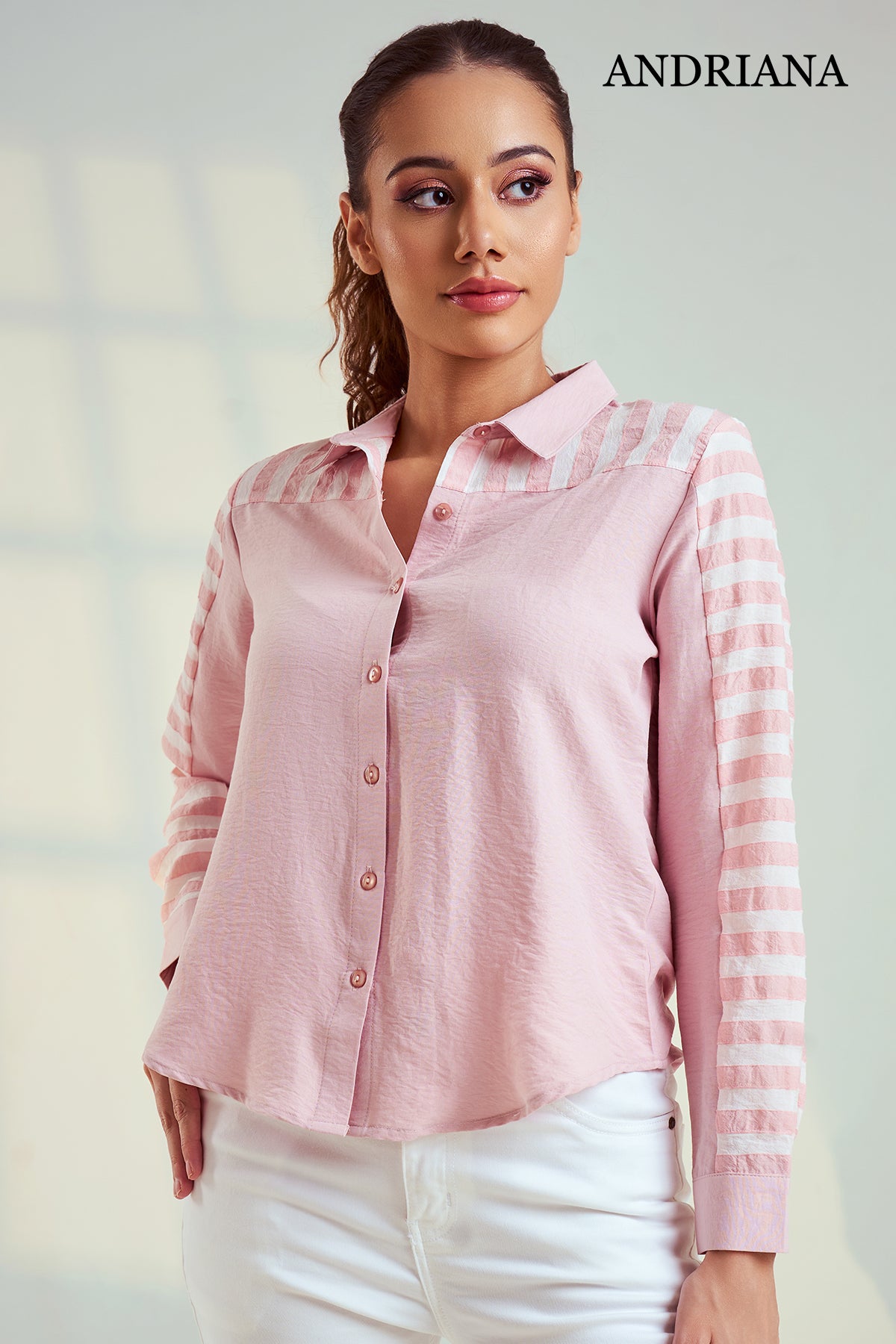 Andriana Women's Office Blouse