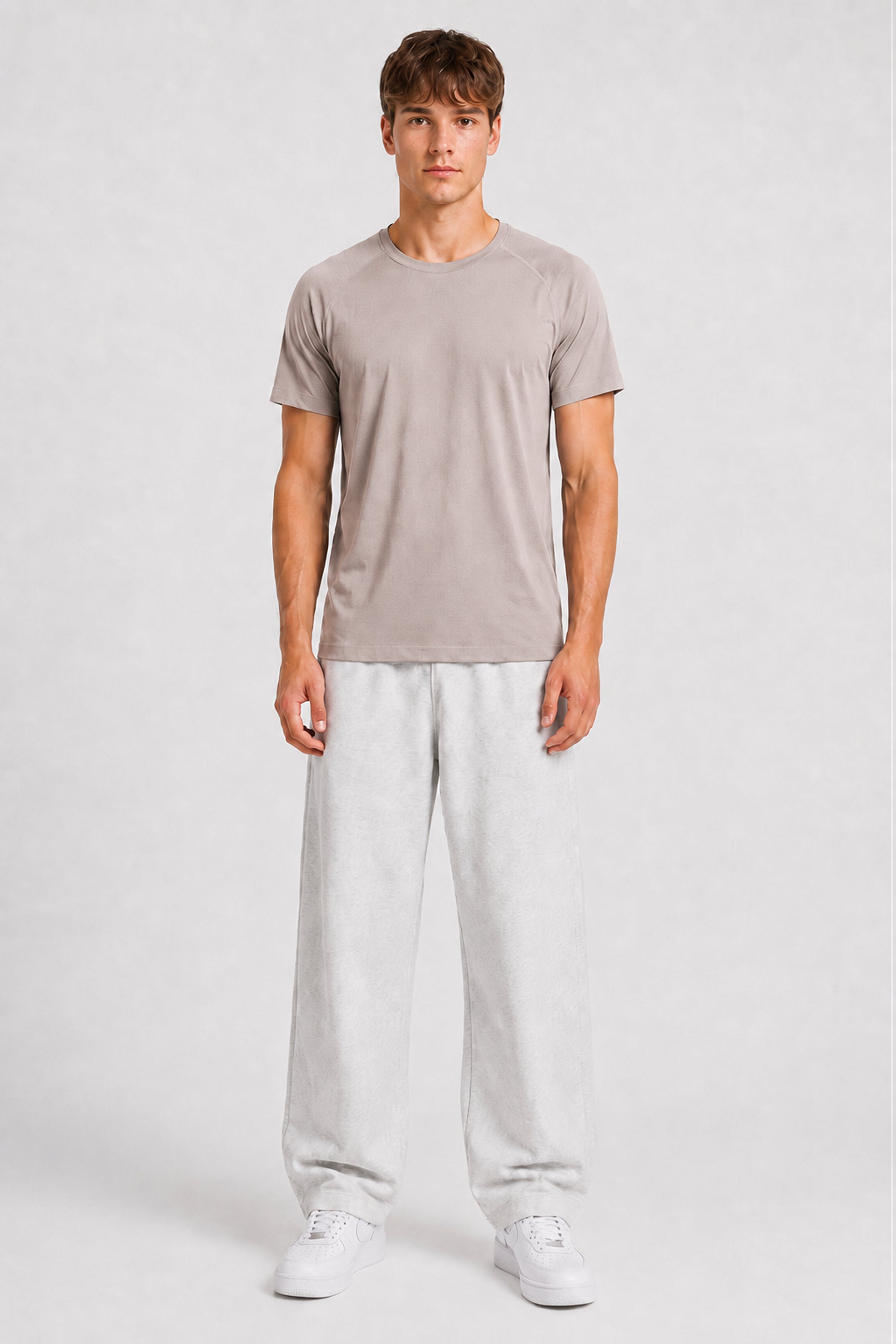 STRIDE Men’s Performance Sports Tee - Brown