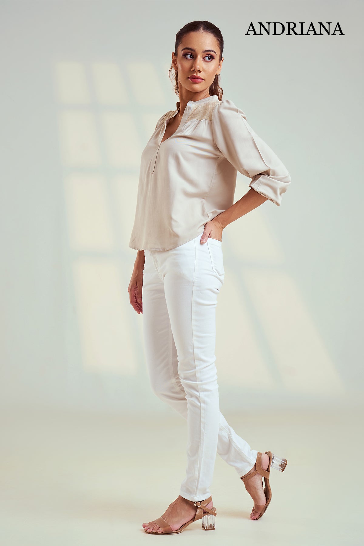 Andriana Women's Office Blouse