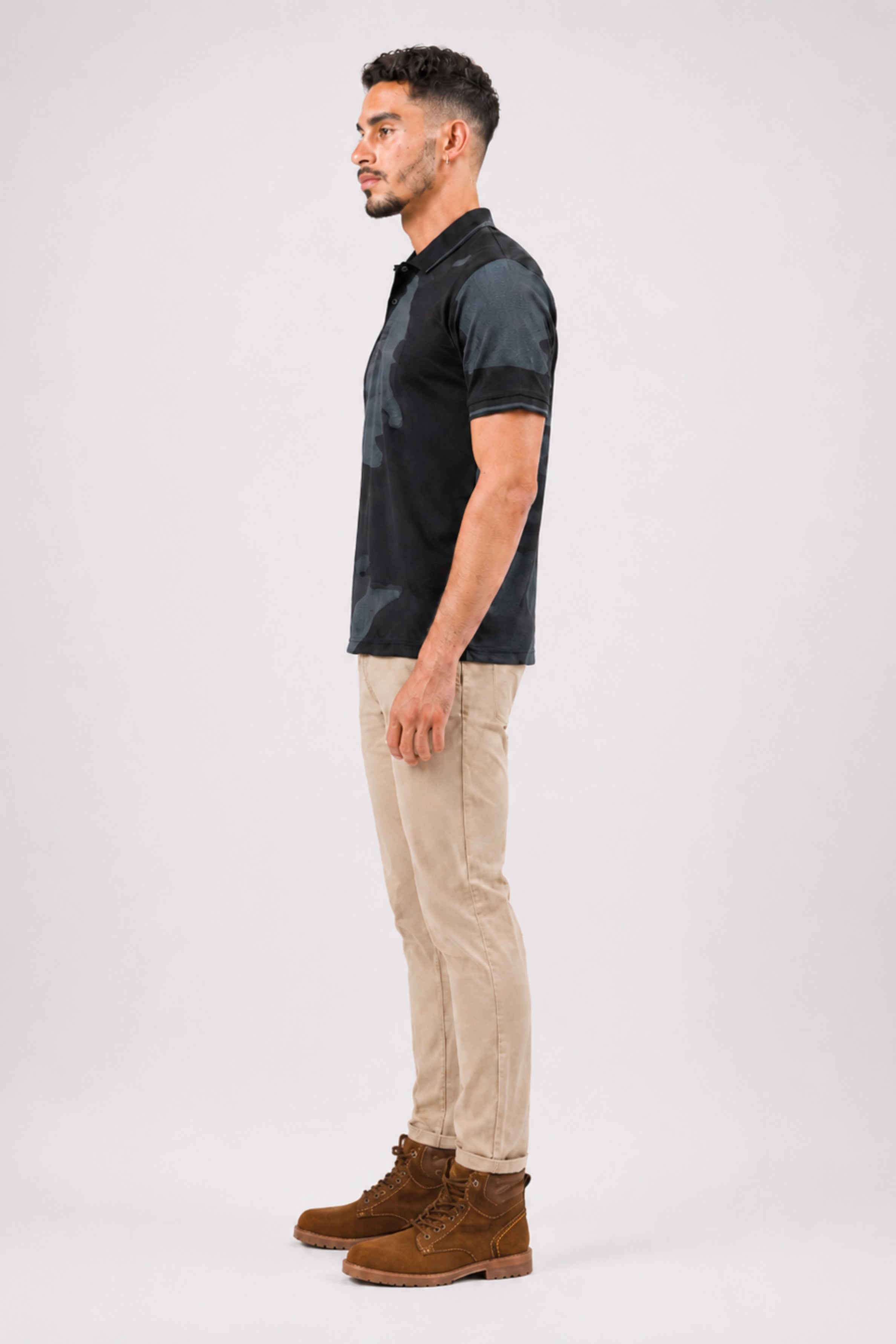 KINGS STREET Men’s POLO Tees - Black