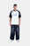 Hustle Men's Crew Neck T-Shirt - Light Green, Army Green & Gray
