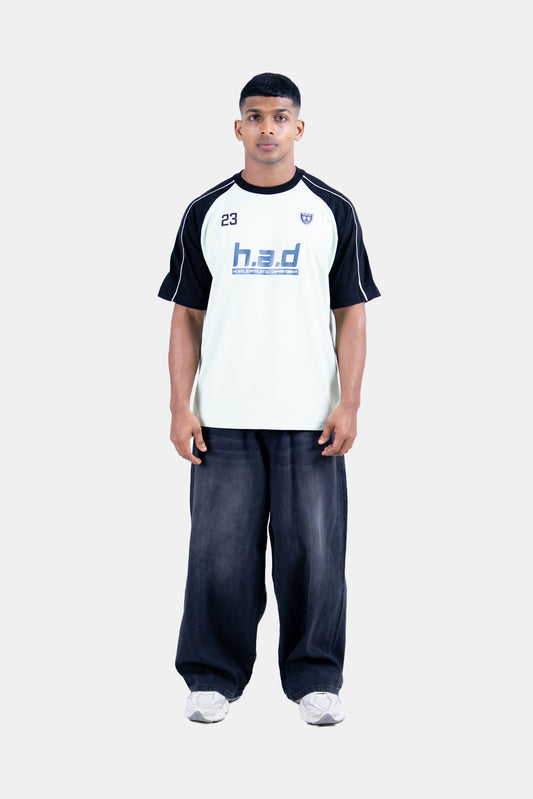 Hustle Men's Crew Neck T-Shirt - Light Green, Army Green & Gray