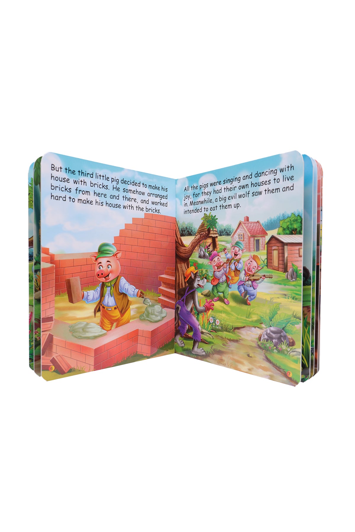 The Three Little Pigs Fairy Tale Story Book