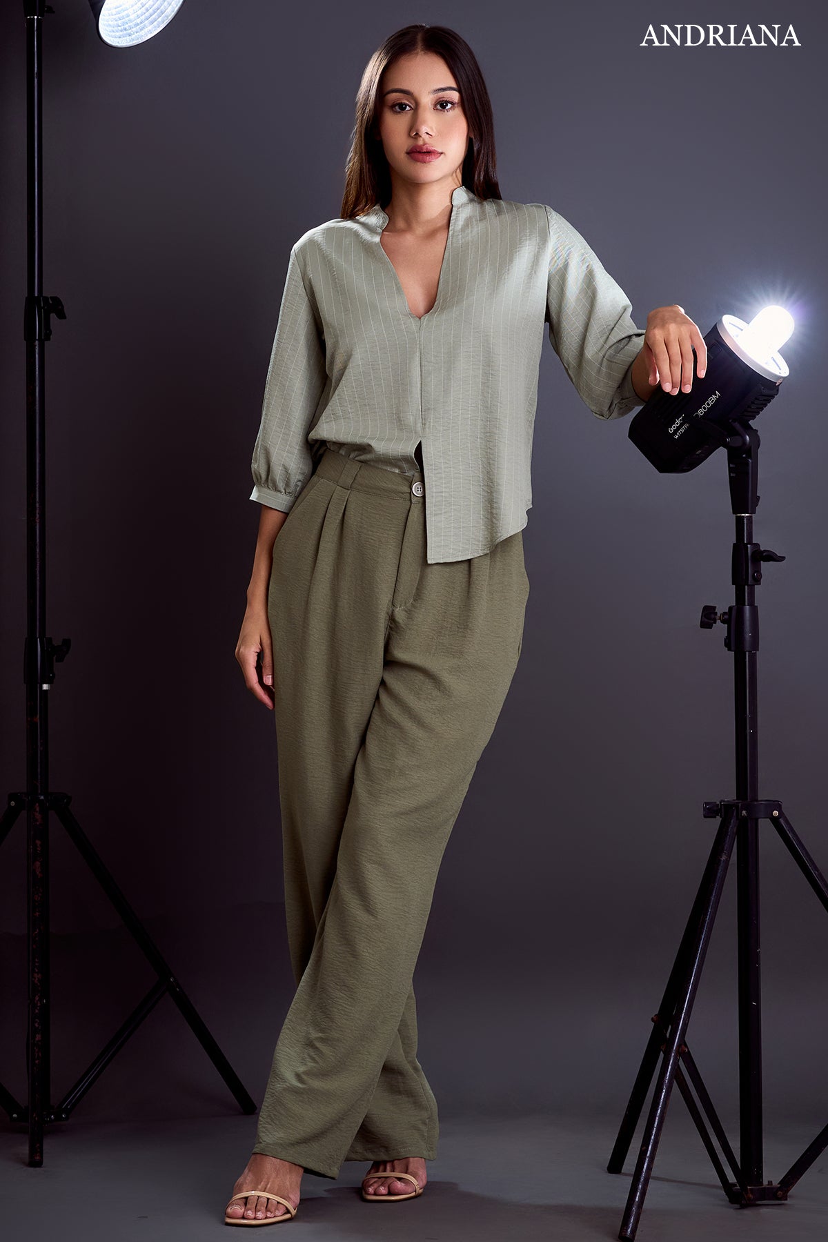 ANDRIANA Women's Formal Blouse