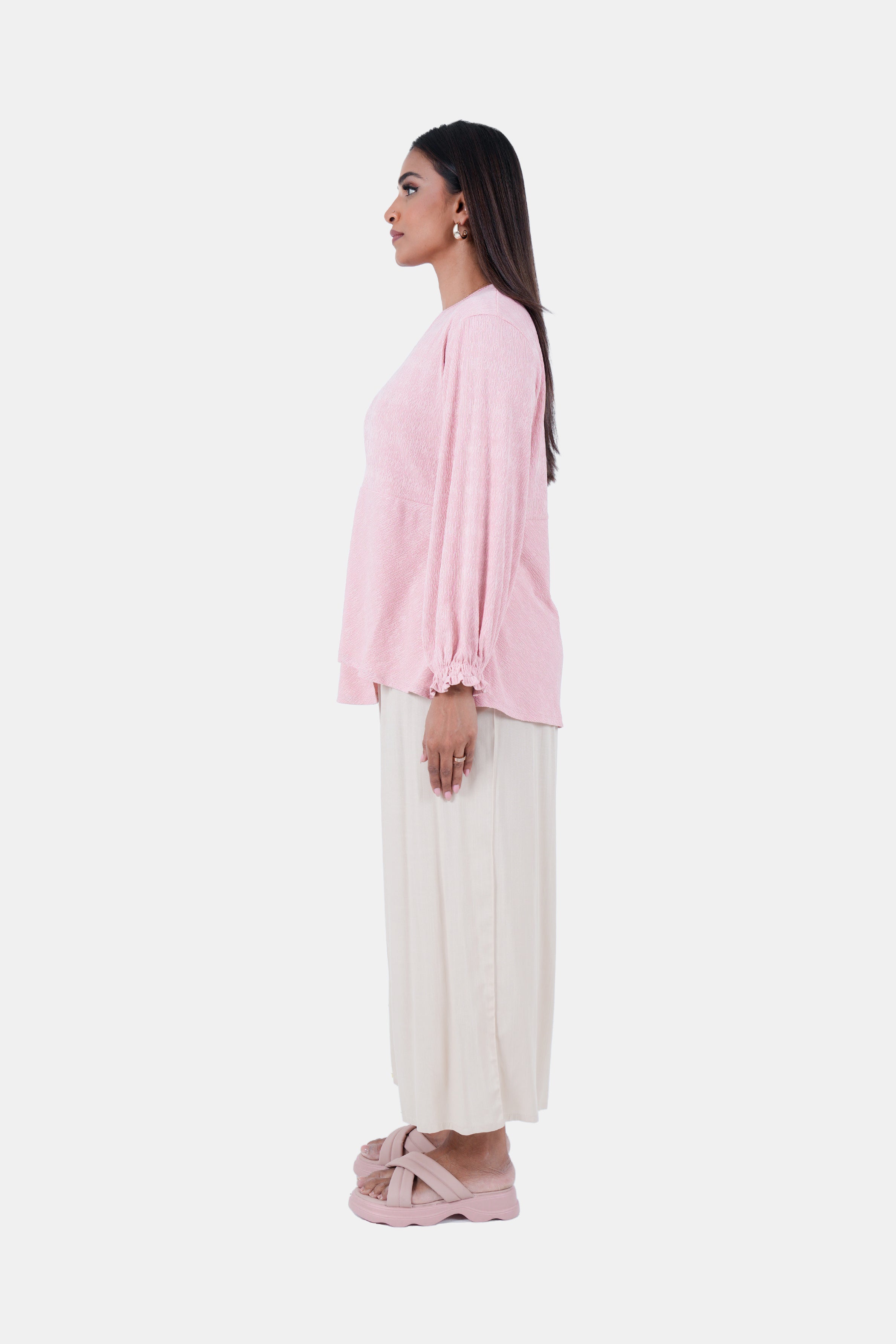 Hada SCENE Women's Luxe Street Long Sleeve Top