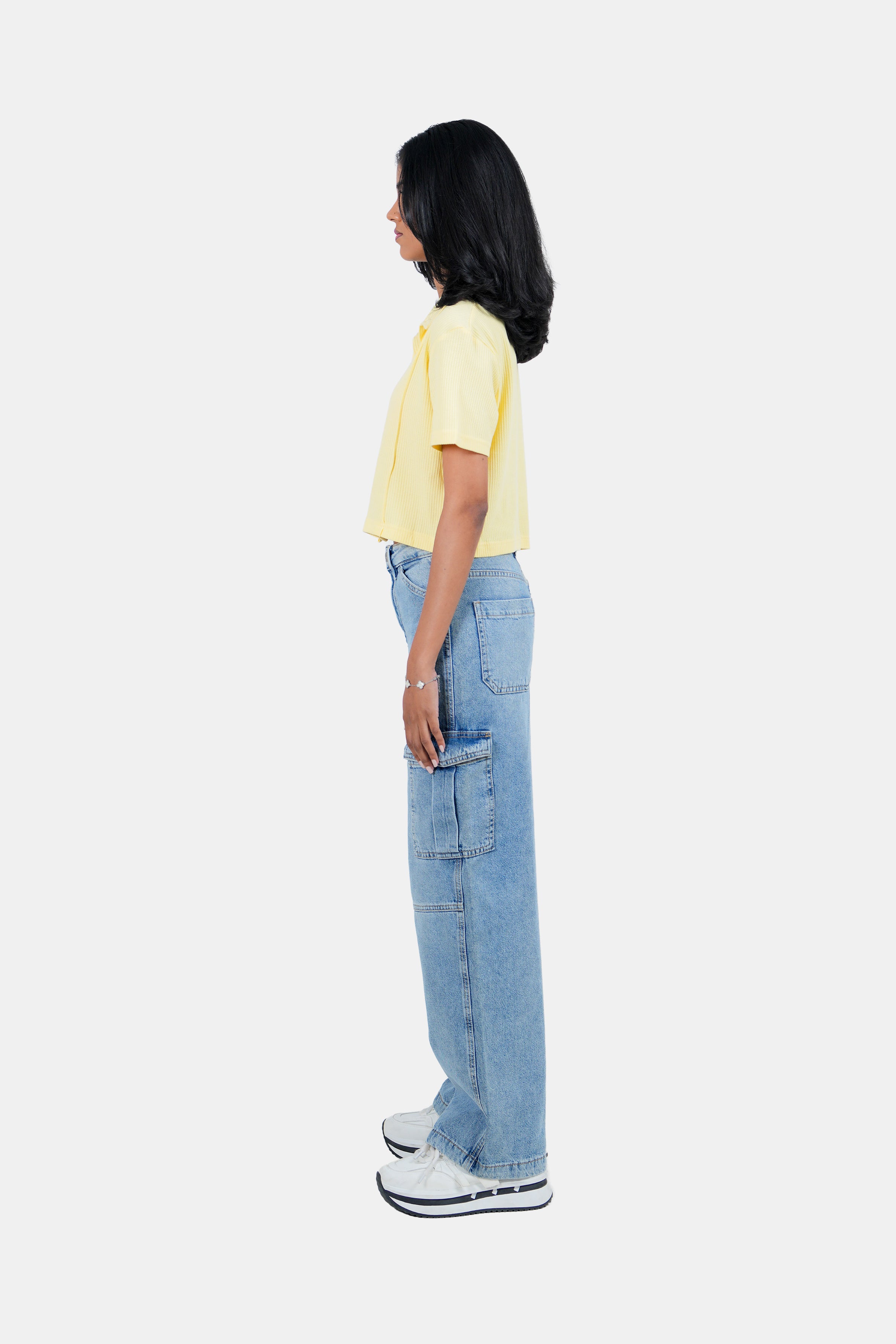 Modano Women's Crop Shirt - Casual Wear