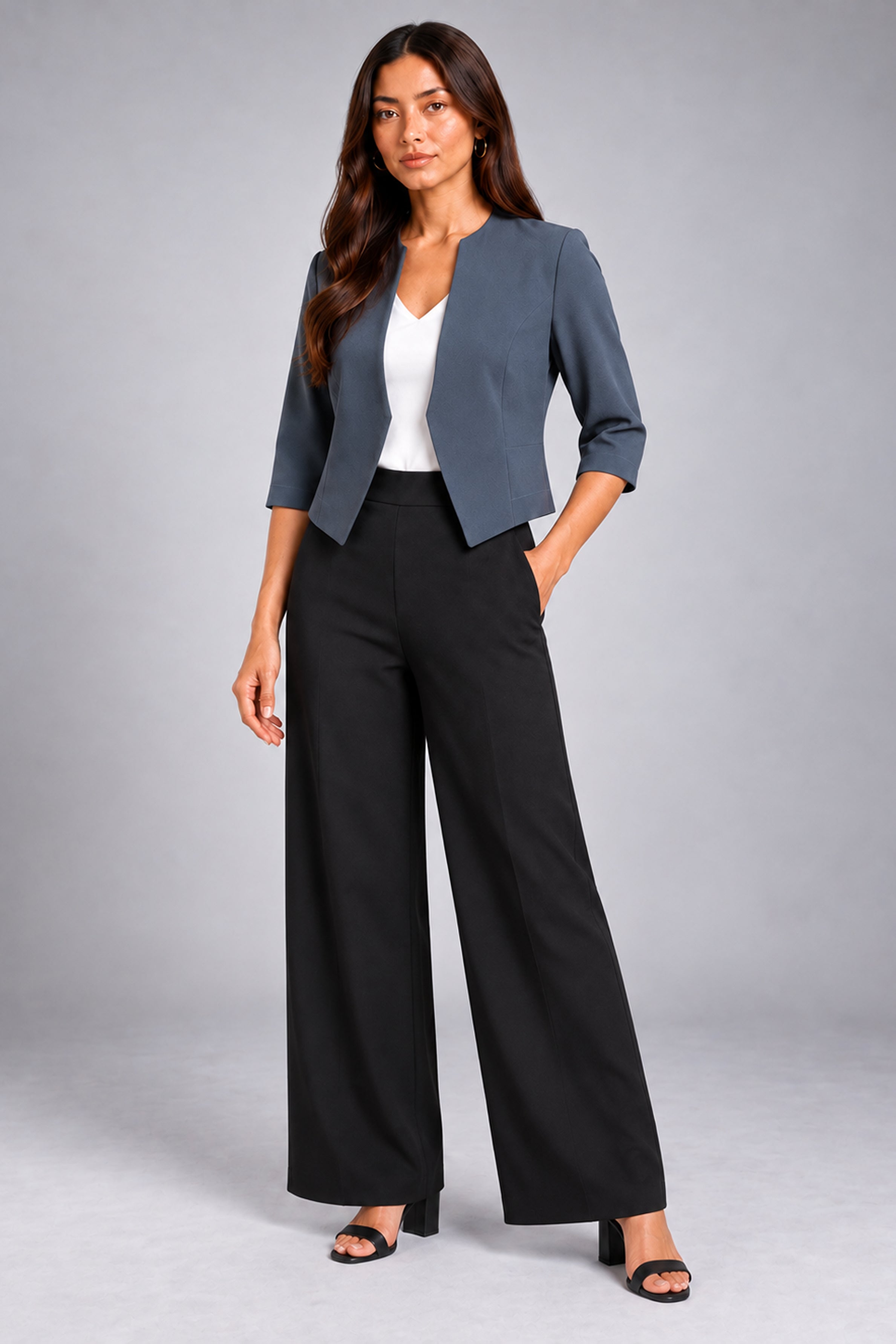 Envogue Formal Jacket - Gray