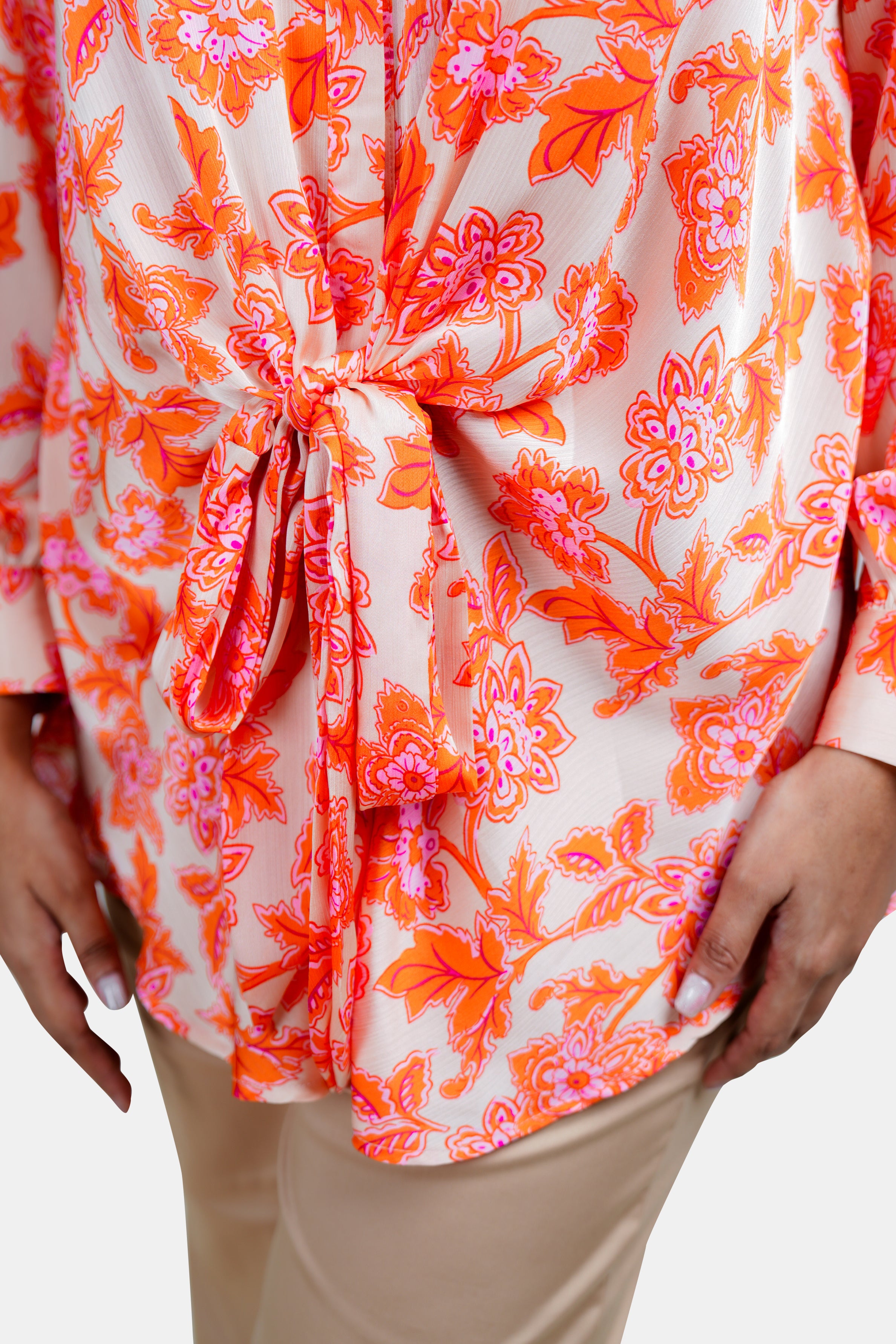 HADA Women's Printed Party Top